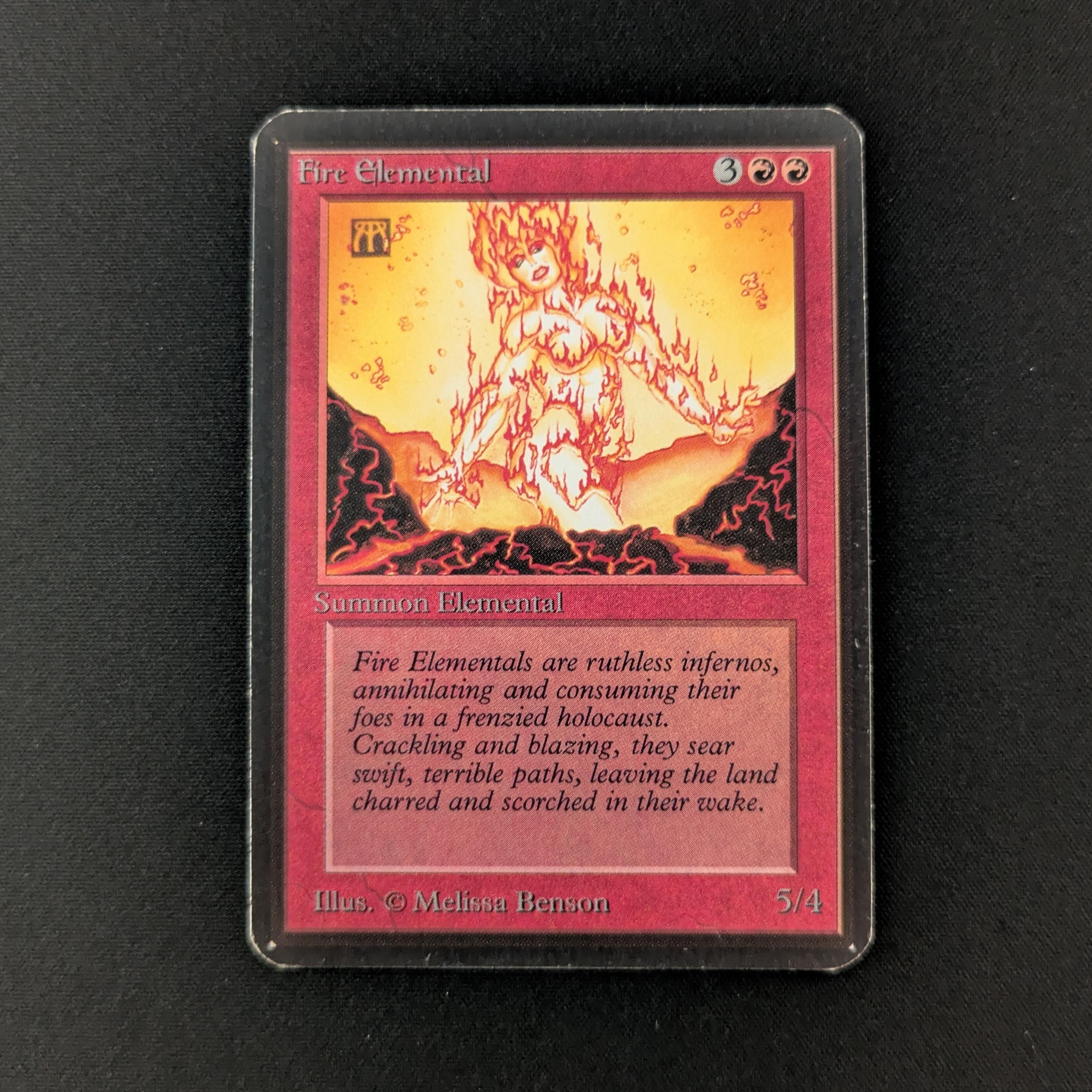 MTG Singles - Fire Elemental - Alpha - GD - 26625