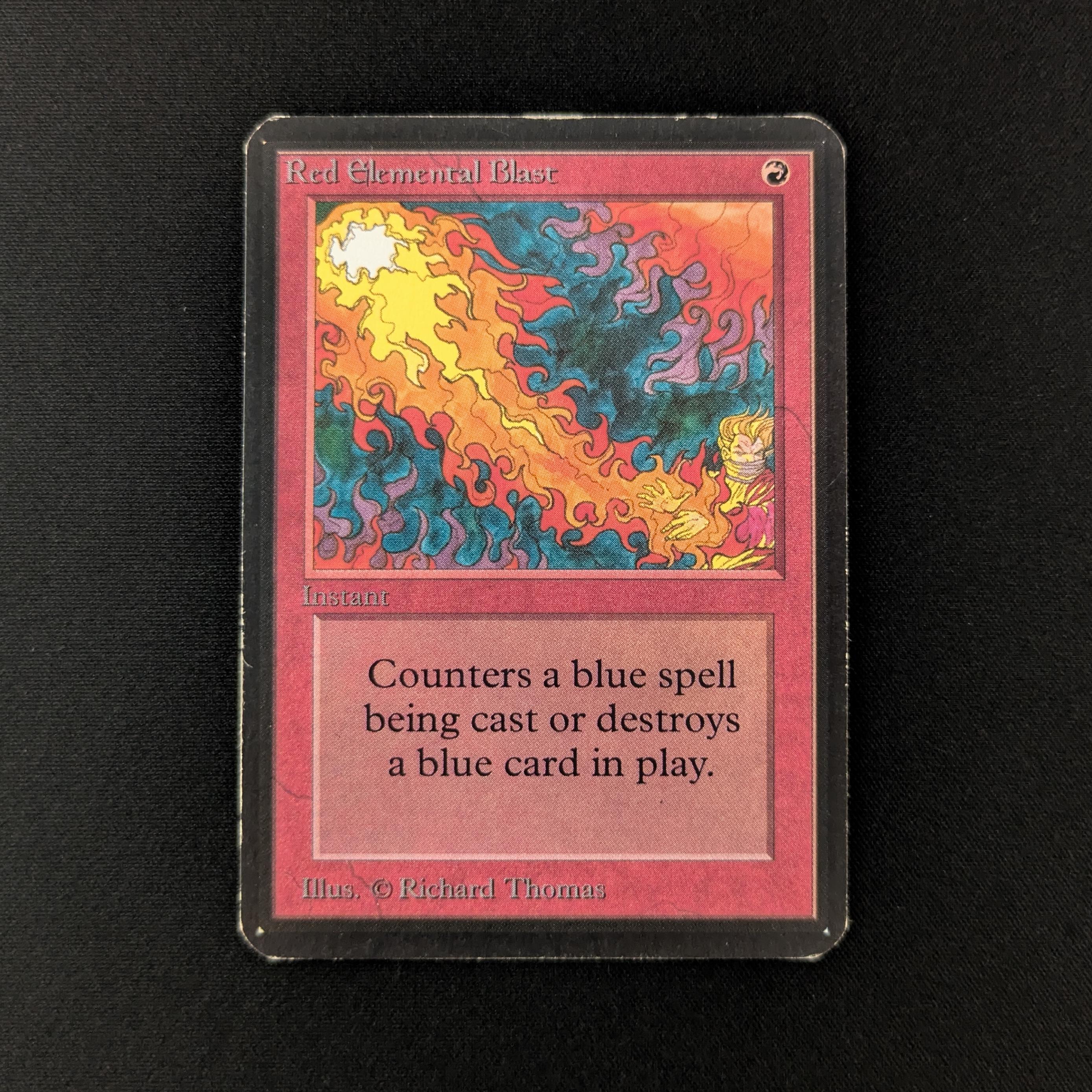 MTG Singles - Red Elemental Blast - Alpha - LP - 26628