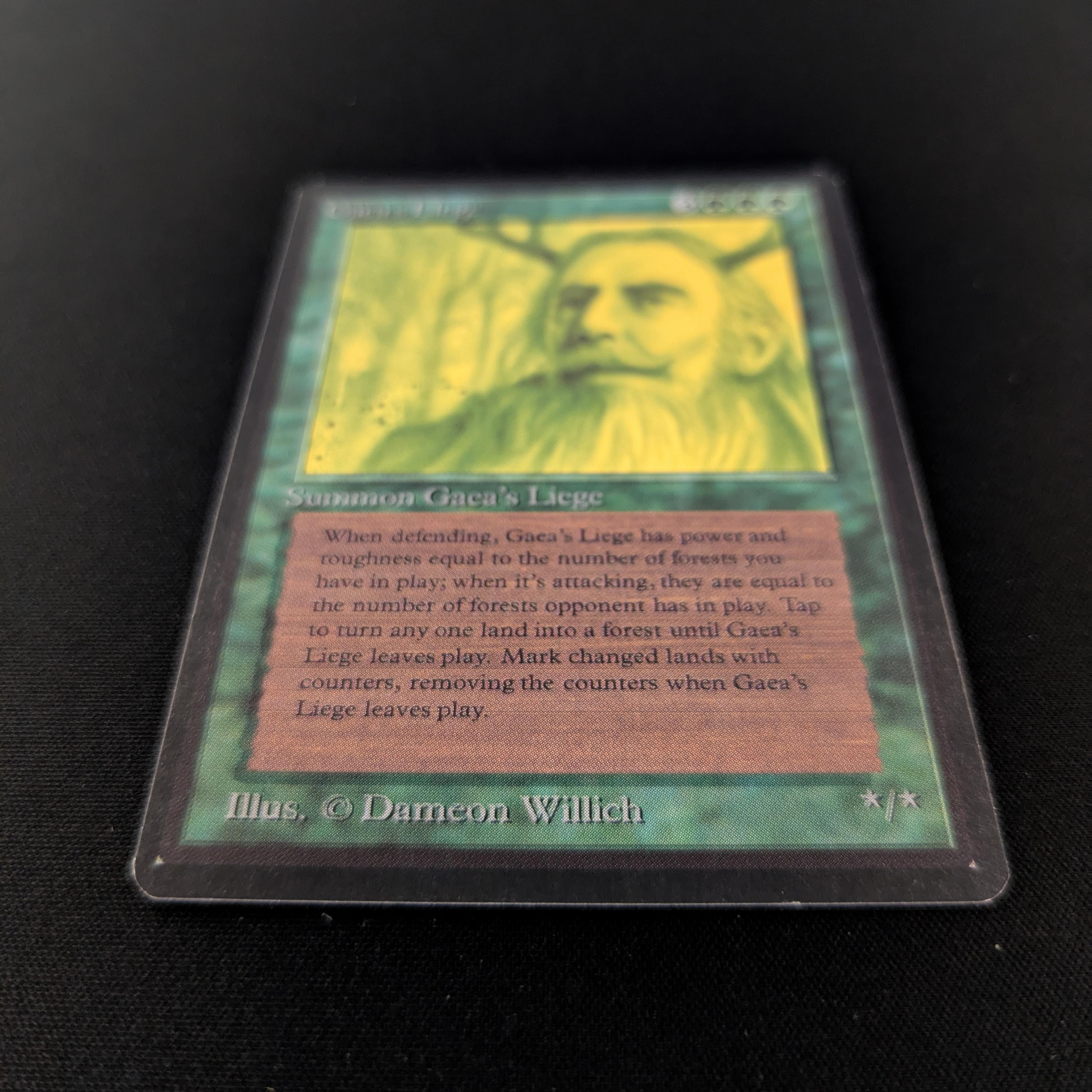 MTG Singles - Gaea's Liege - Beta - 