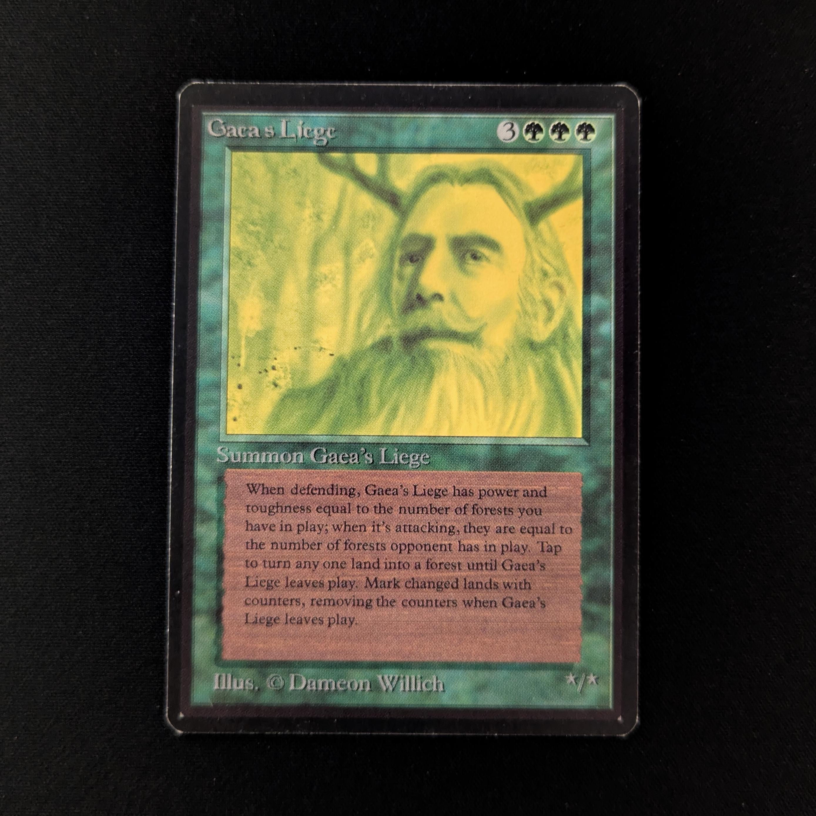 MTG Singles - Gaea's Liege - Beta - GD - 26640