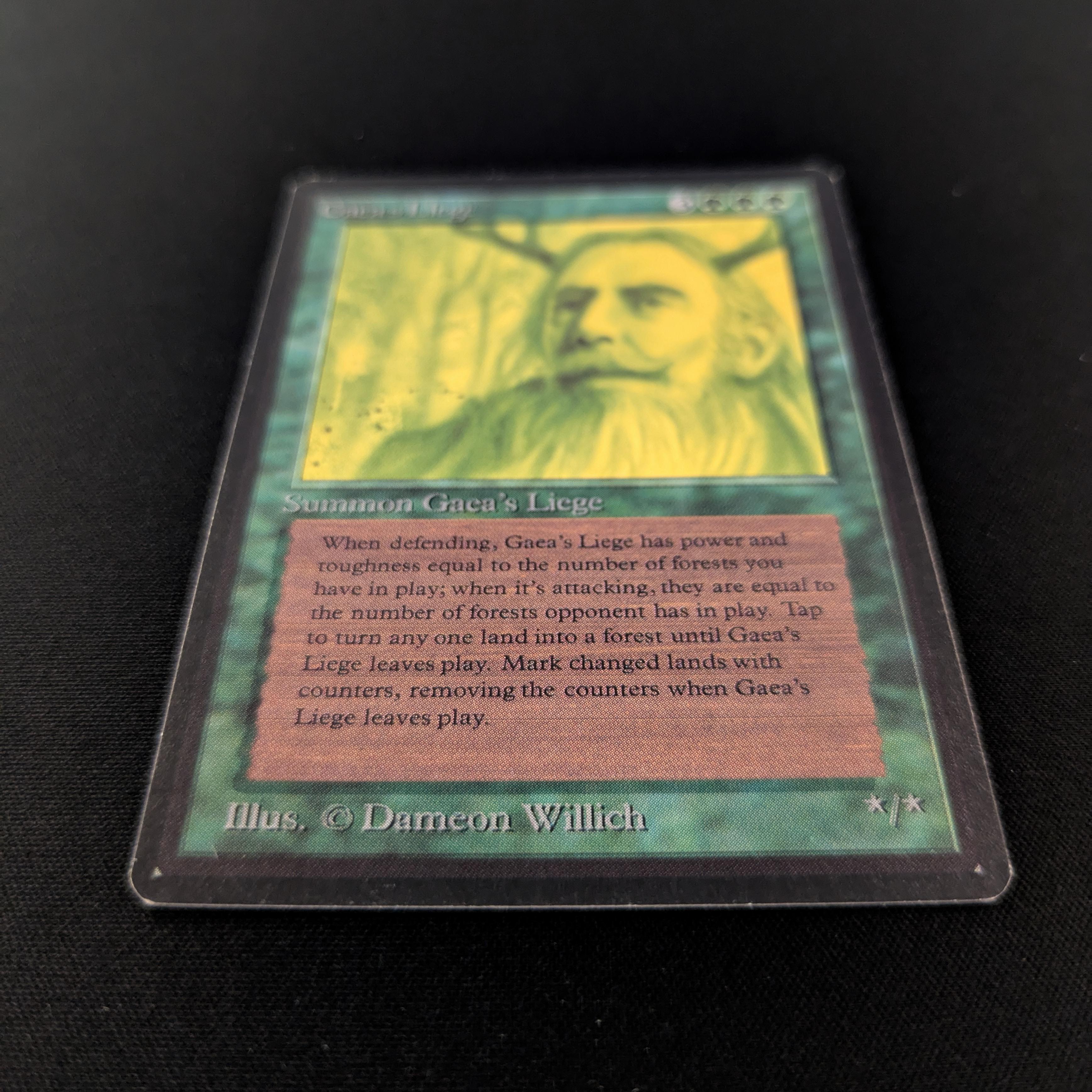 MTG Singles - Gaea's Liege - Beta - 