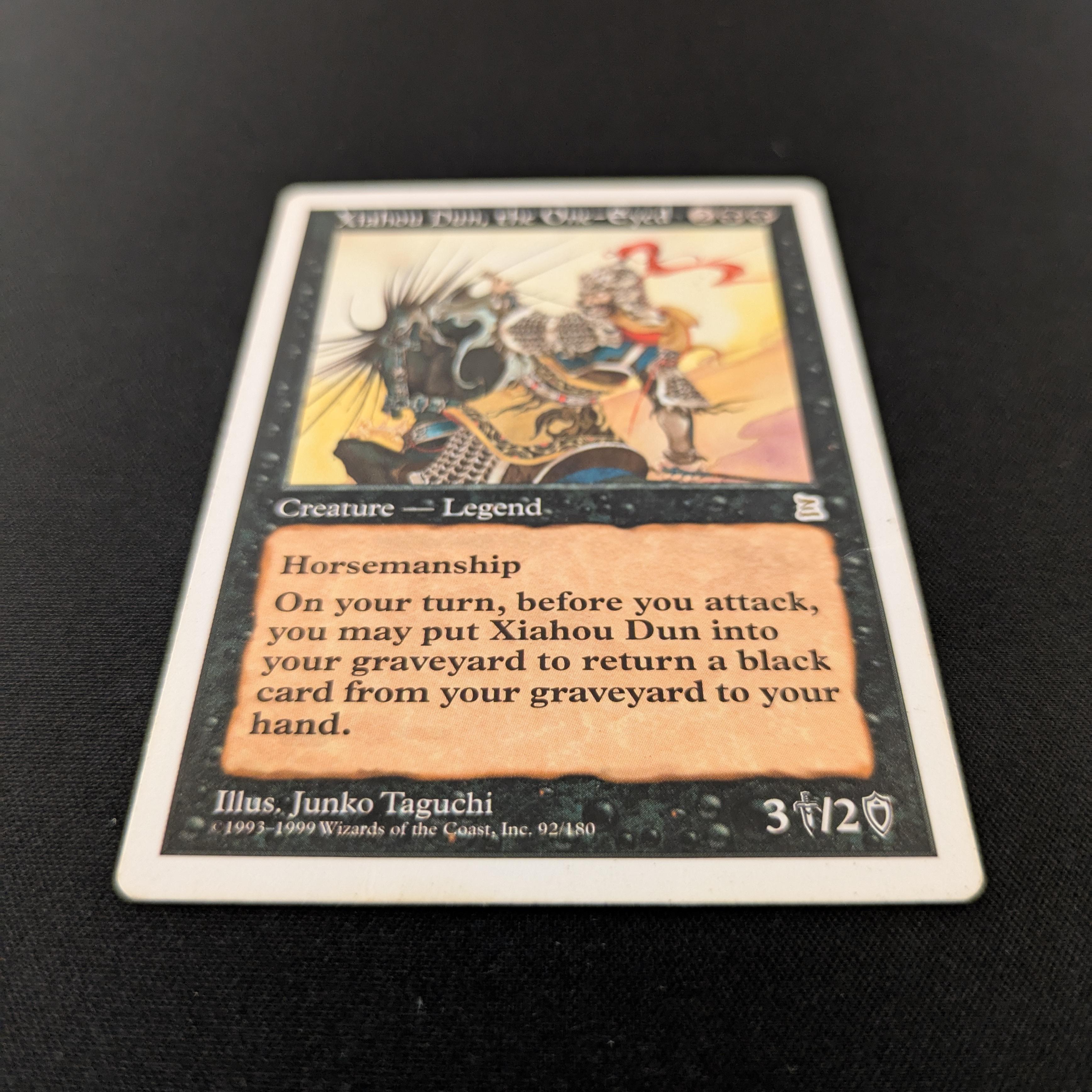 MTG Singles - Xiahou Dun, the One-Eyed - Portal Three Kingdoms - 