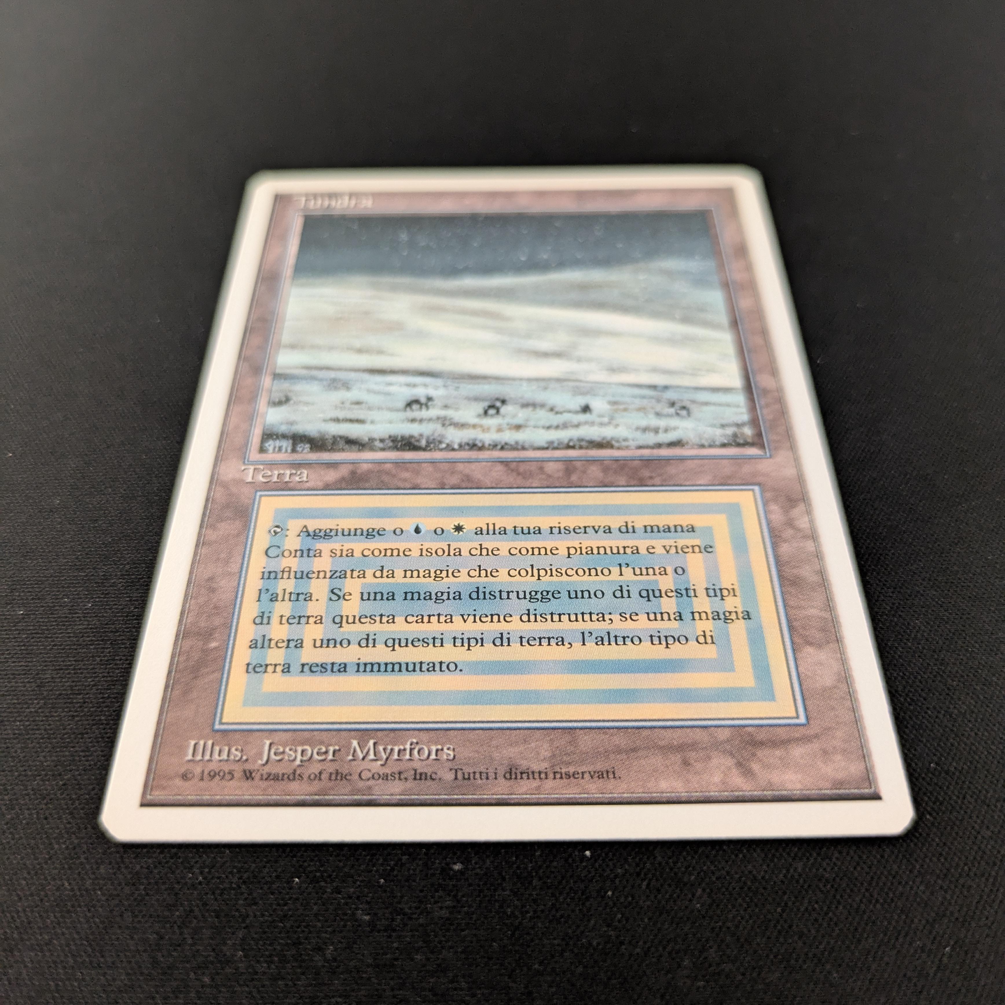 MTG Singles - Tundra - Foreign White Bordered - 
