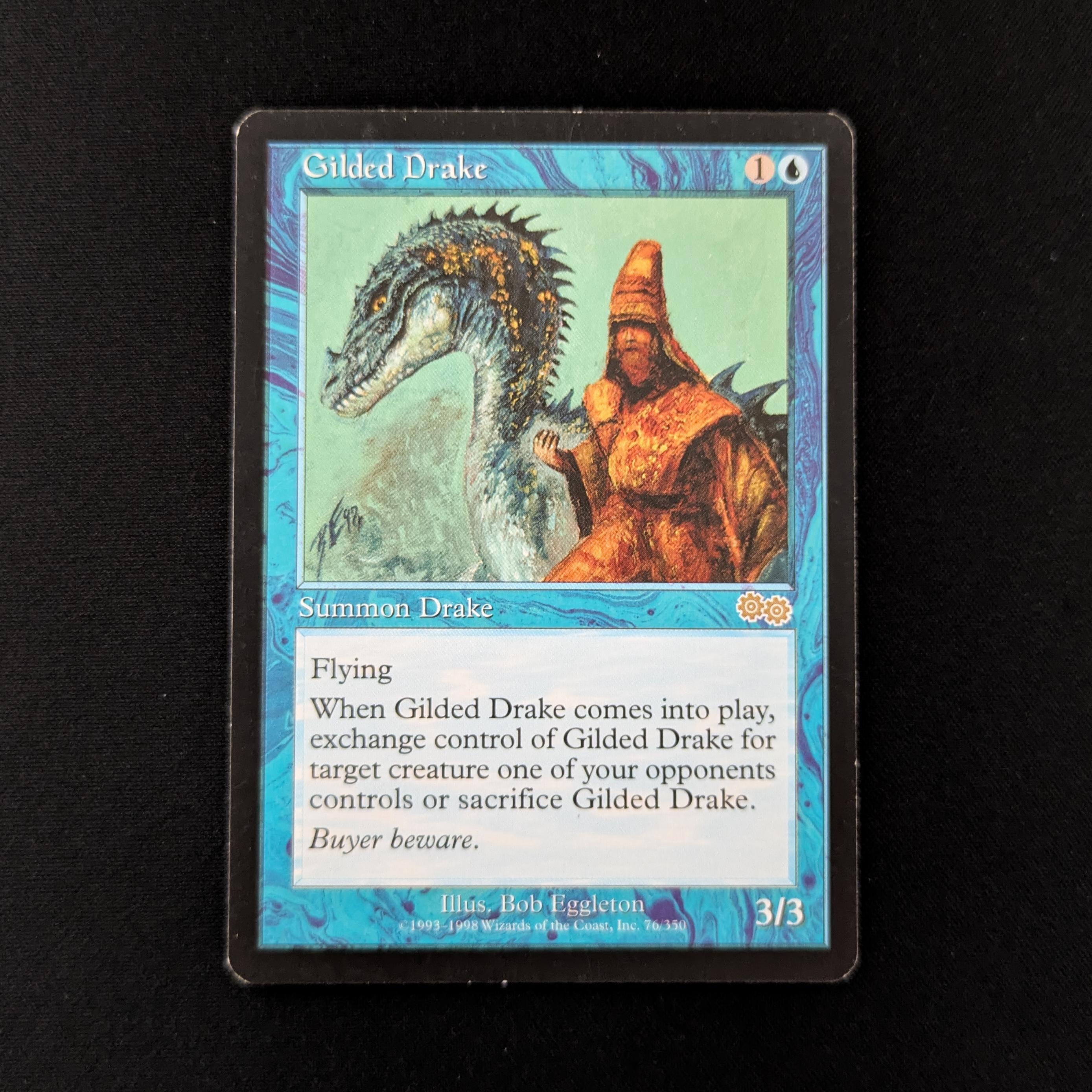 MTG Singles - Gilded Drake - Urza's Saga - English - GD - 26676