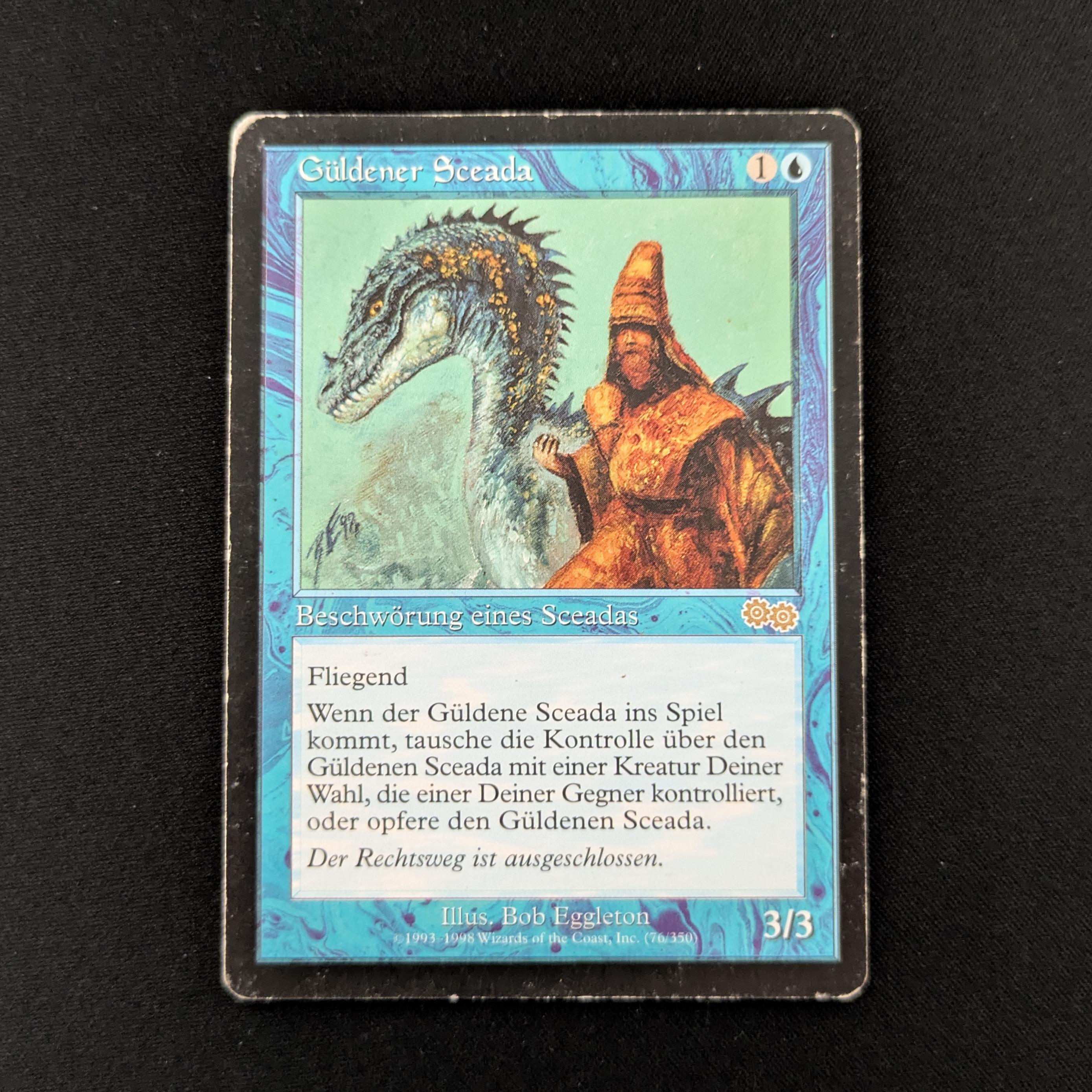 MTG Singles - Gilded Drake - Urza's Saga - German - PO - 26694