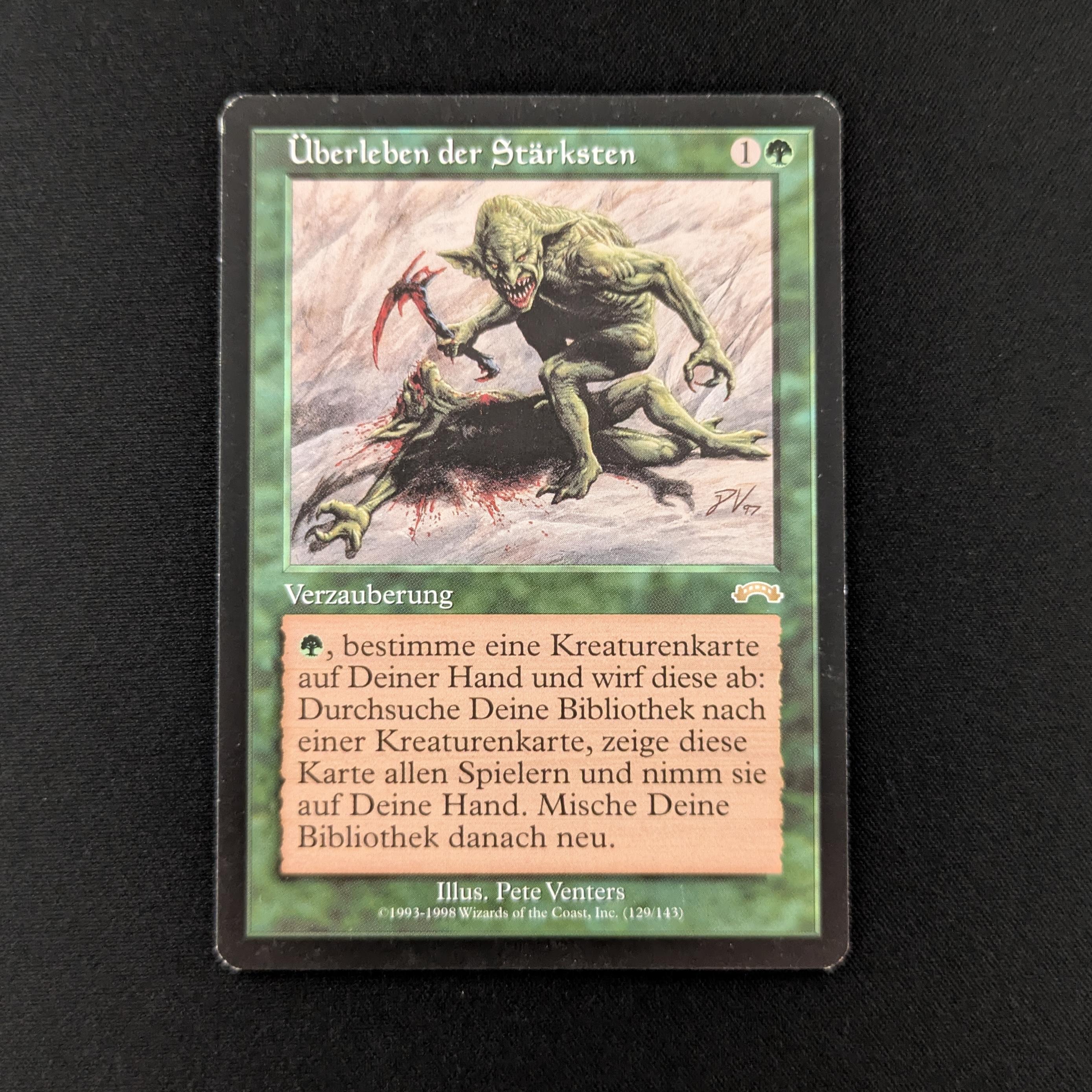 MTG Singles - Survival of the Fittest - Exodus - German - EX - 26697