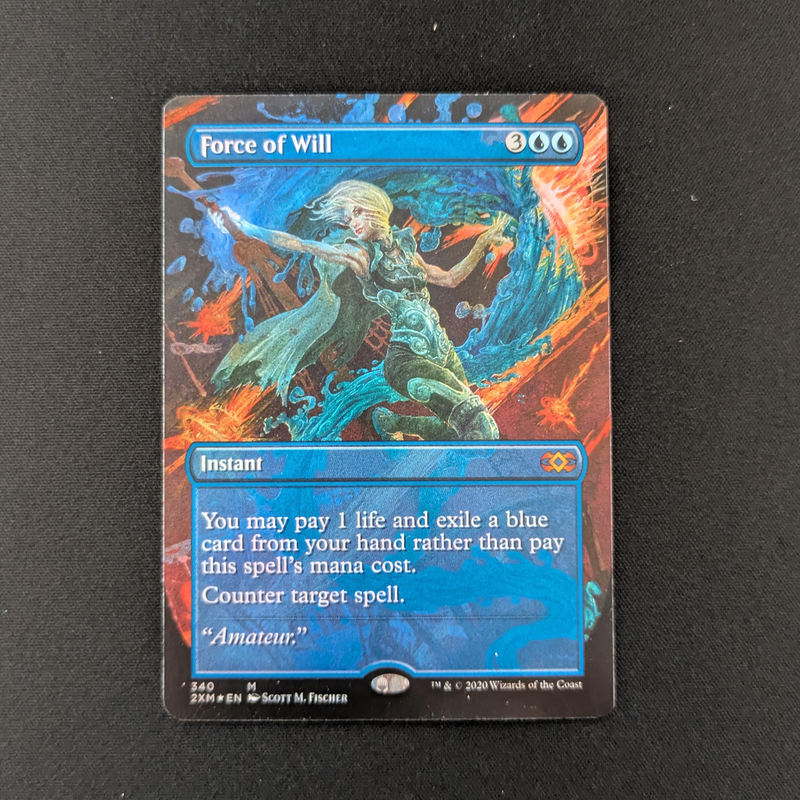 MTG Singles - [FOIL] Force of Will - Double Masters: Extras - NM - 