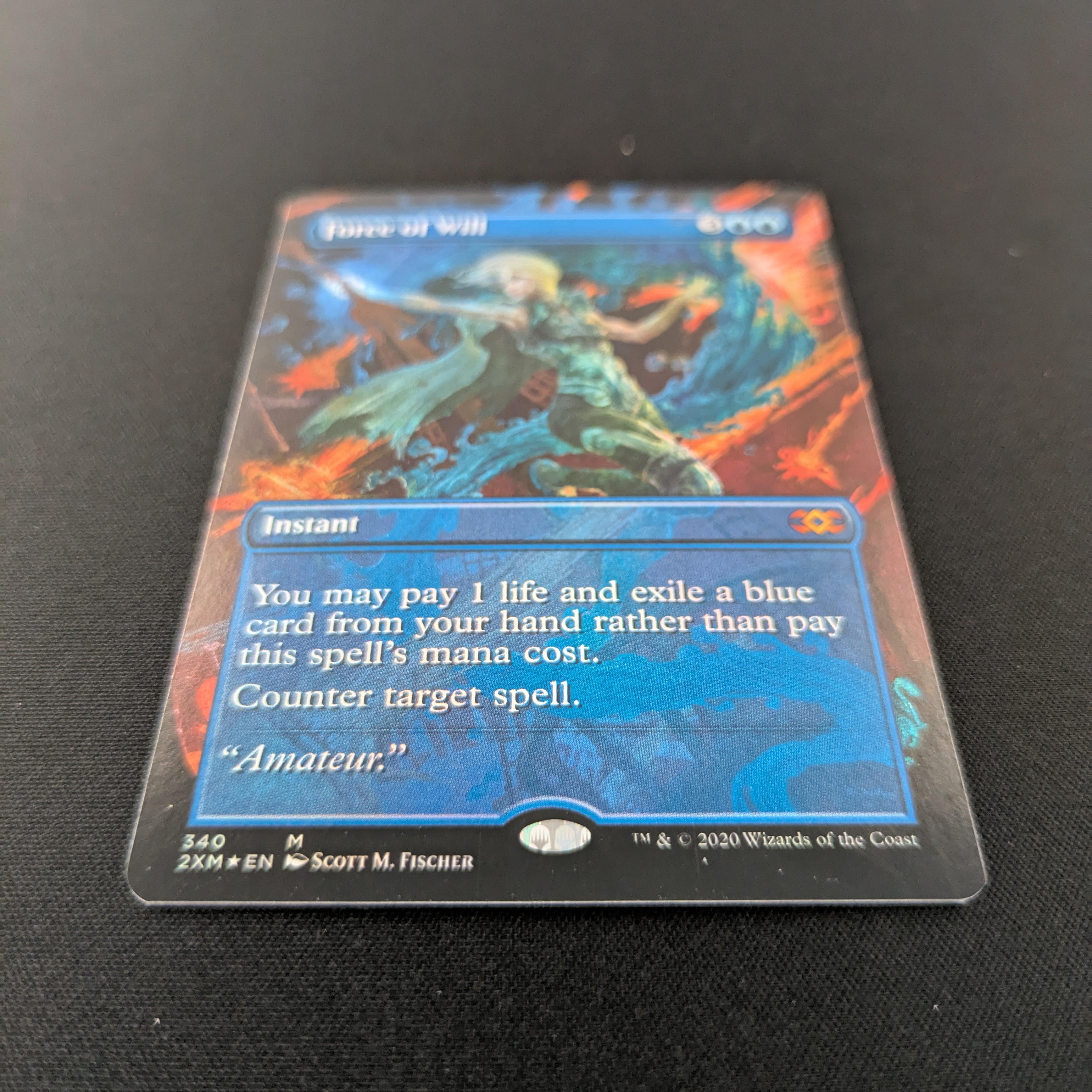 MTG Singles - [FOIL] Force of Will - Double Masters: Extras - NM - 