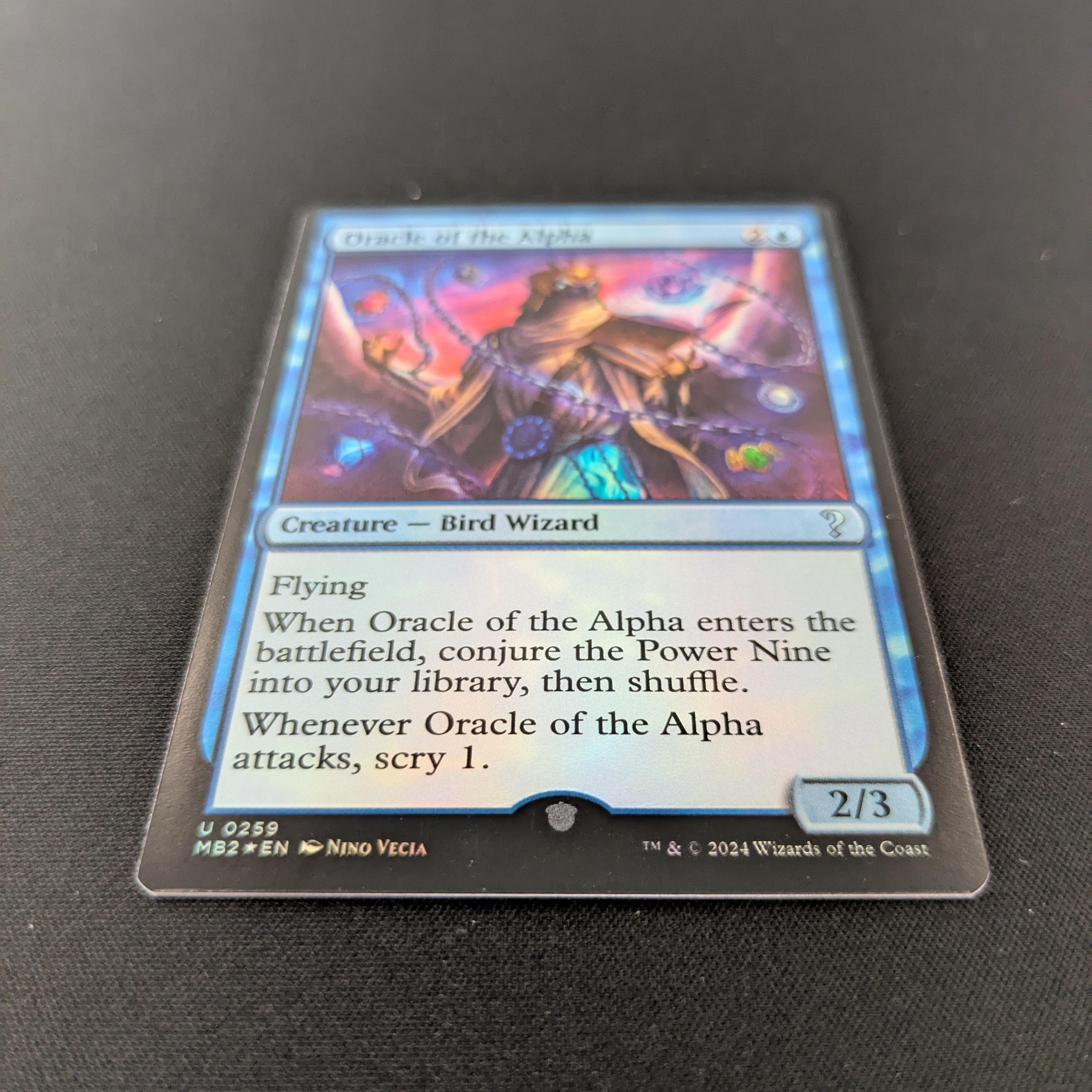 FOIL] Oracle of the Alpha - Mystery Booster 2 - NM