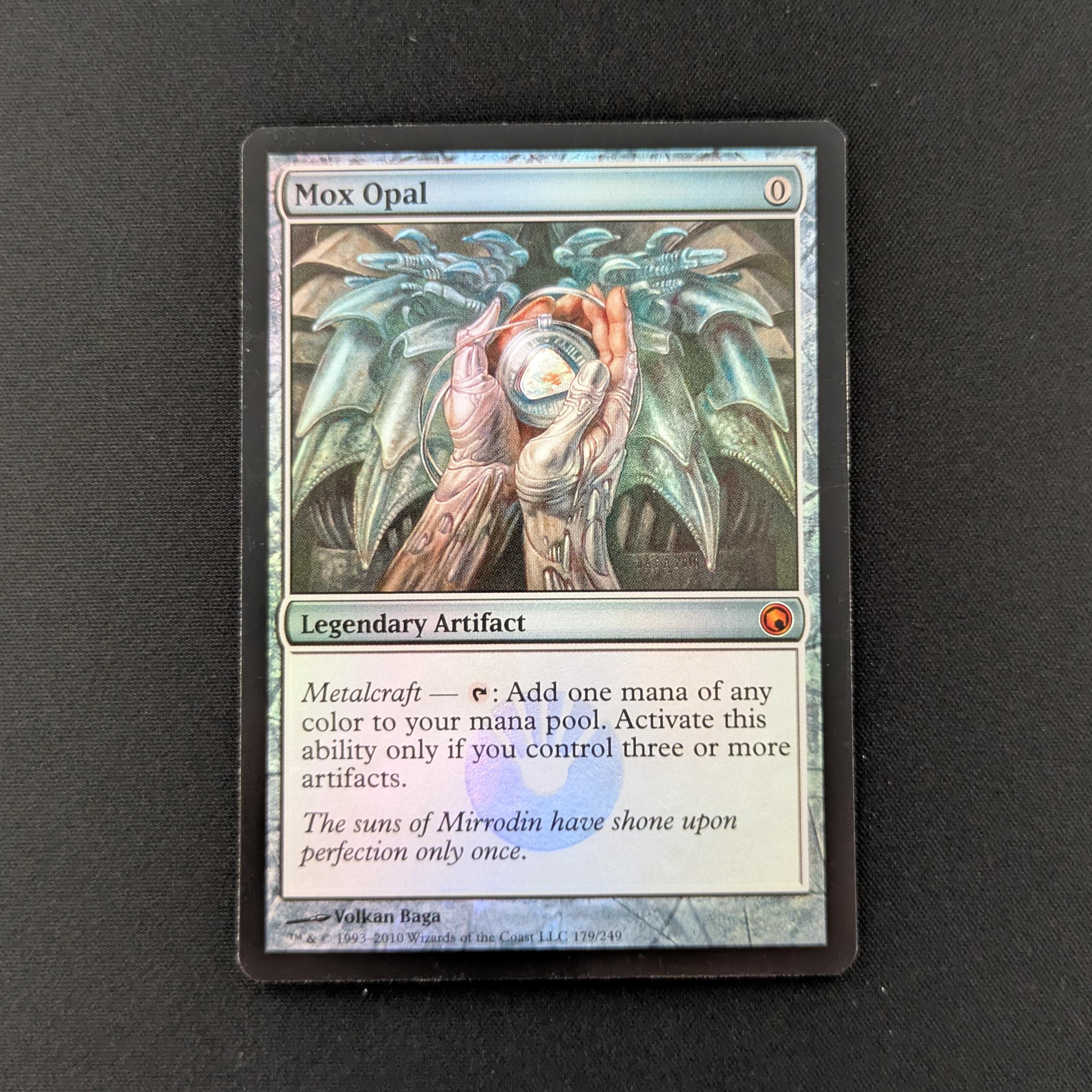 MTG Singles - [FOIL] Mox Opal - Scars of Mirrodin - NM - 