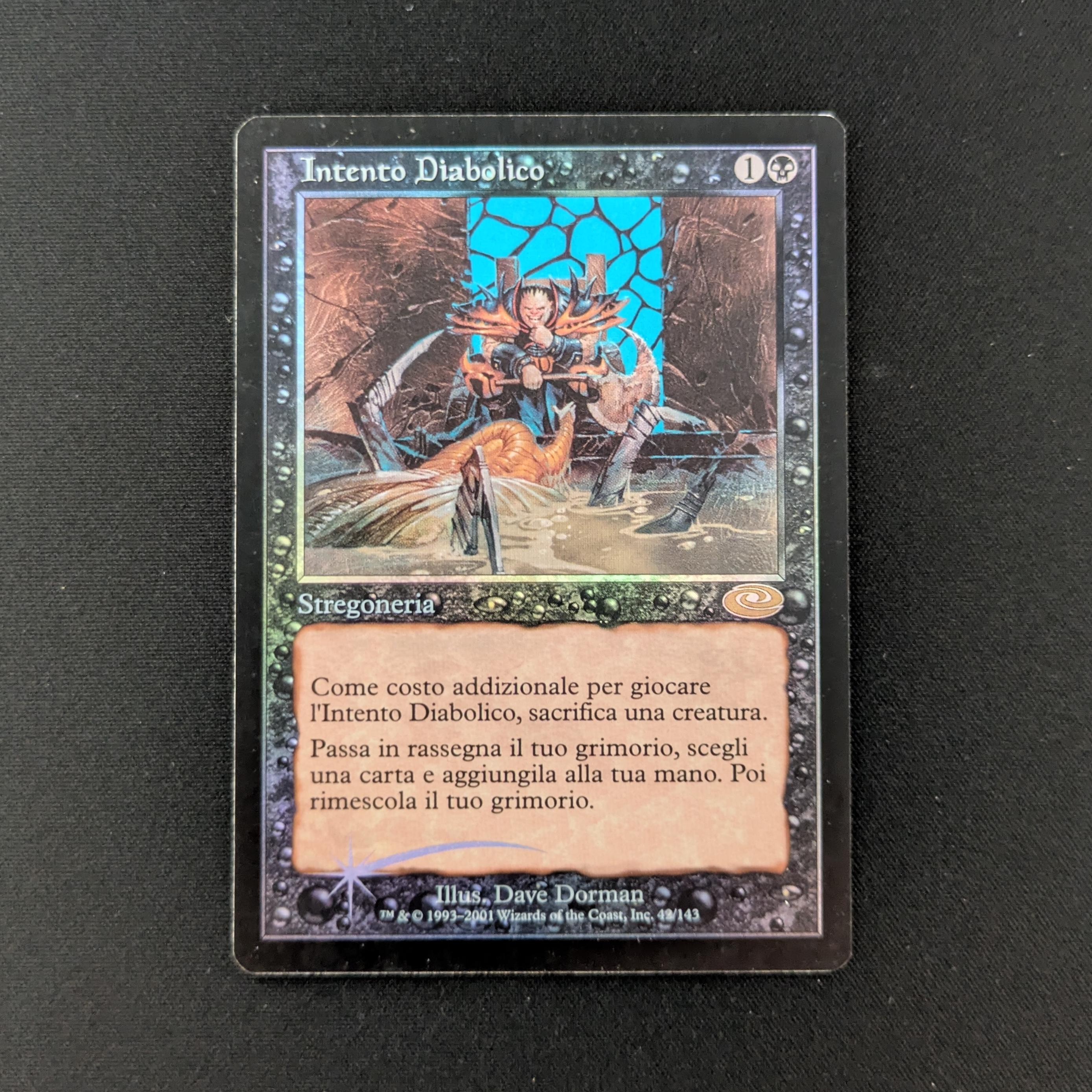 MTG Singles - [FOIL] Diabolic Intent - Planeshift - GD - 