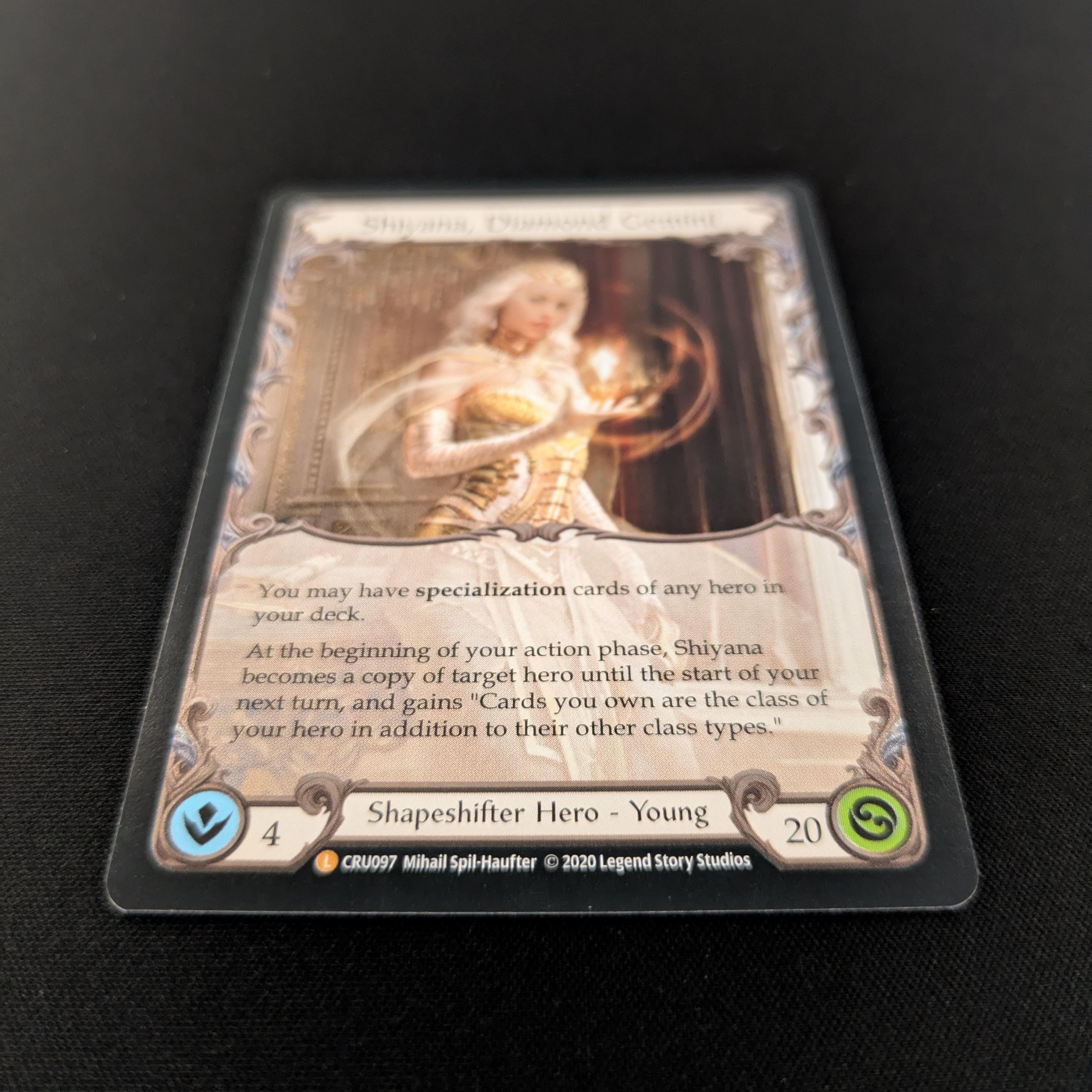 FAB Singles - Shiyana, Diamond Gemini (Cold Foil) - CRU097 - Crucible of War - First - NM - 