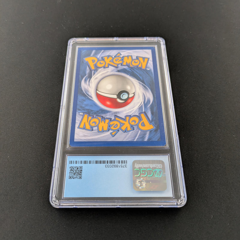 PTCG Singles - Pikachu (1. Edition, Red Cheeks) - BS 58 - Base Set - CGC 9 - 