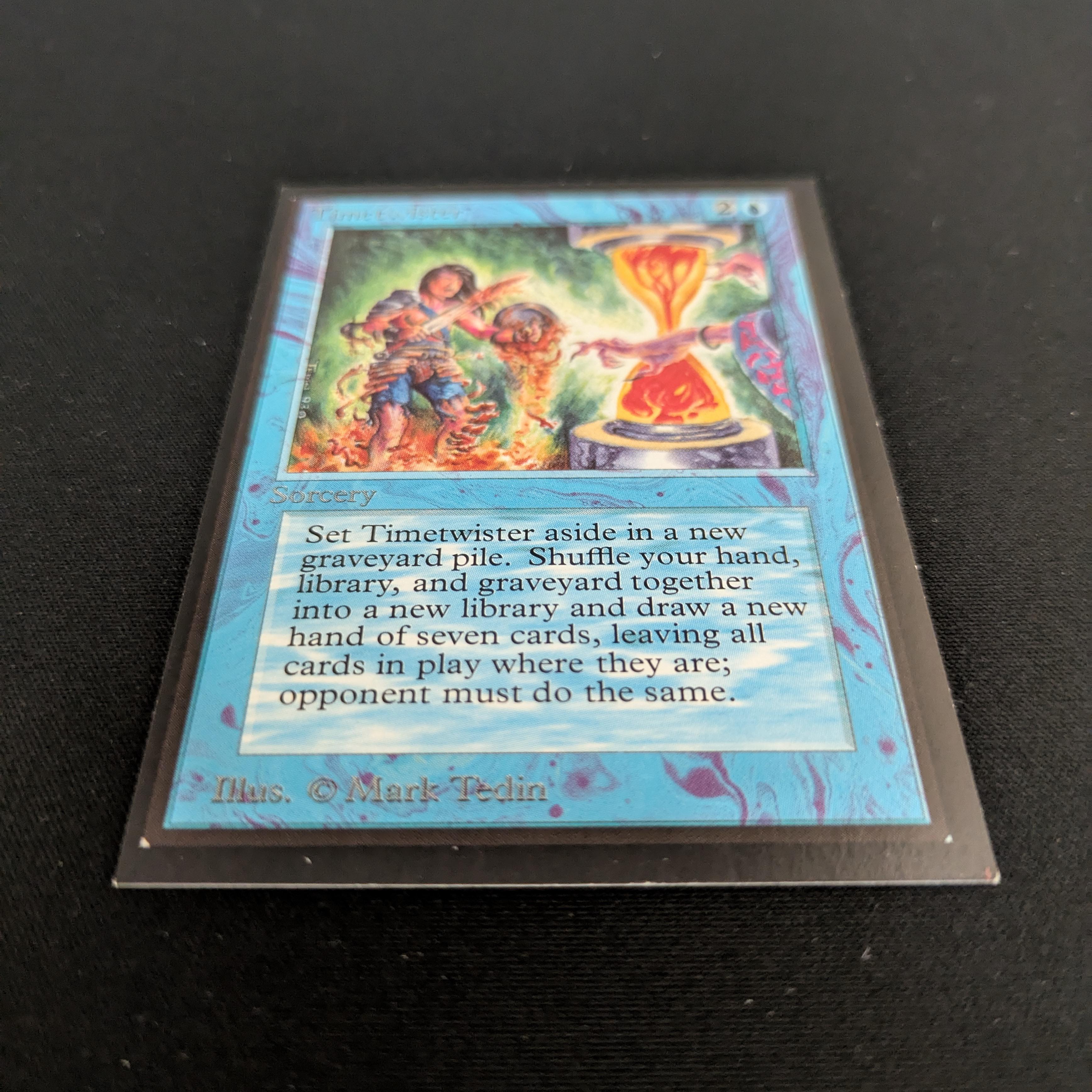 【MtG】Timetwister 2ED MTG timetwister / Time Twister 2ED (Used) （1387258068