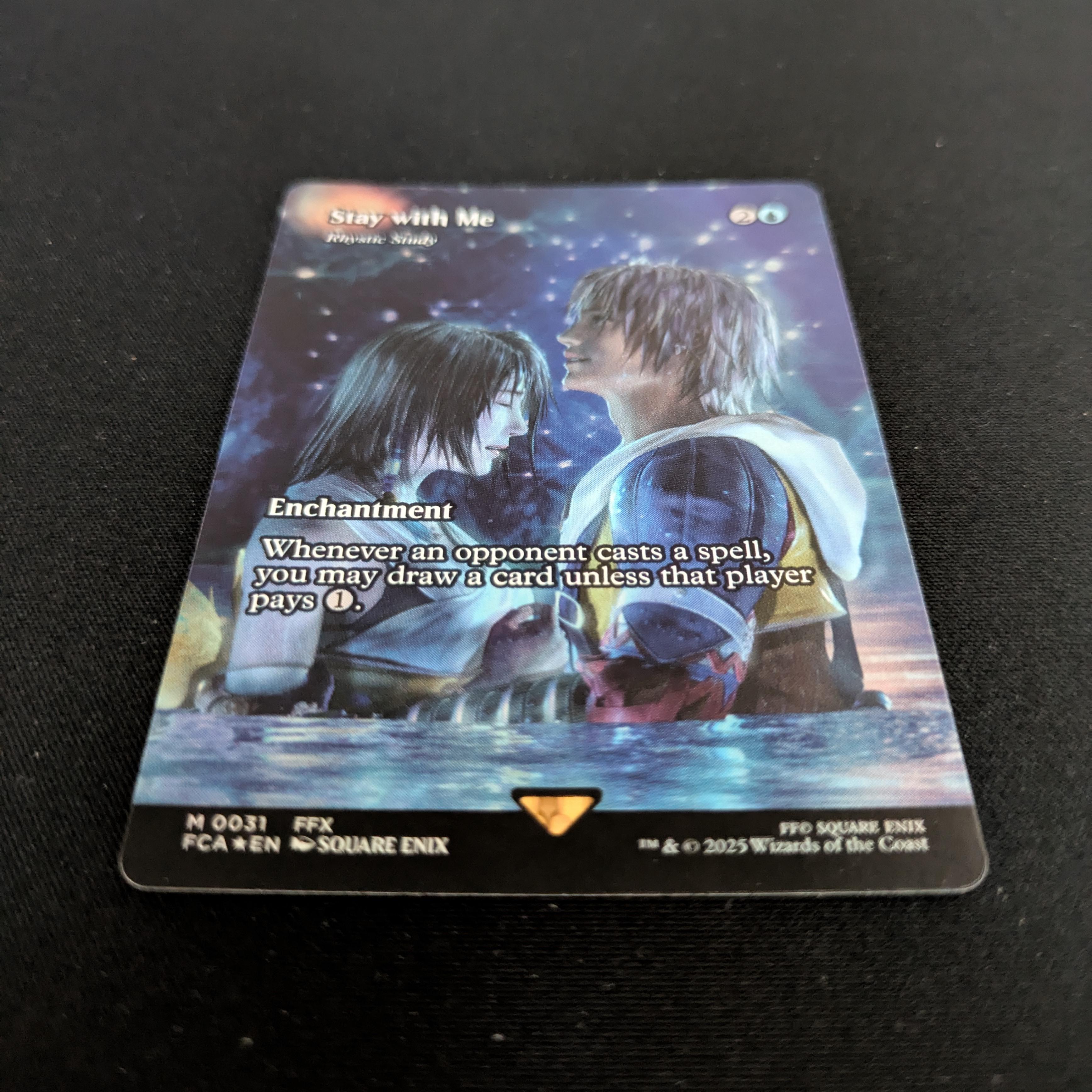MTG Singles - [FOIL] Rhystic Study - Magic: The Gathering - FINAL FANTASY Through the Ages - NM - 