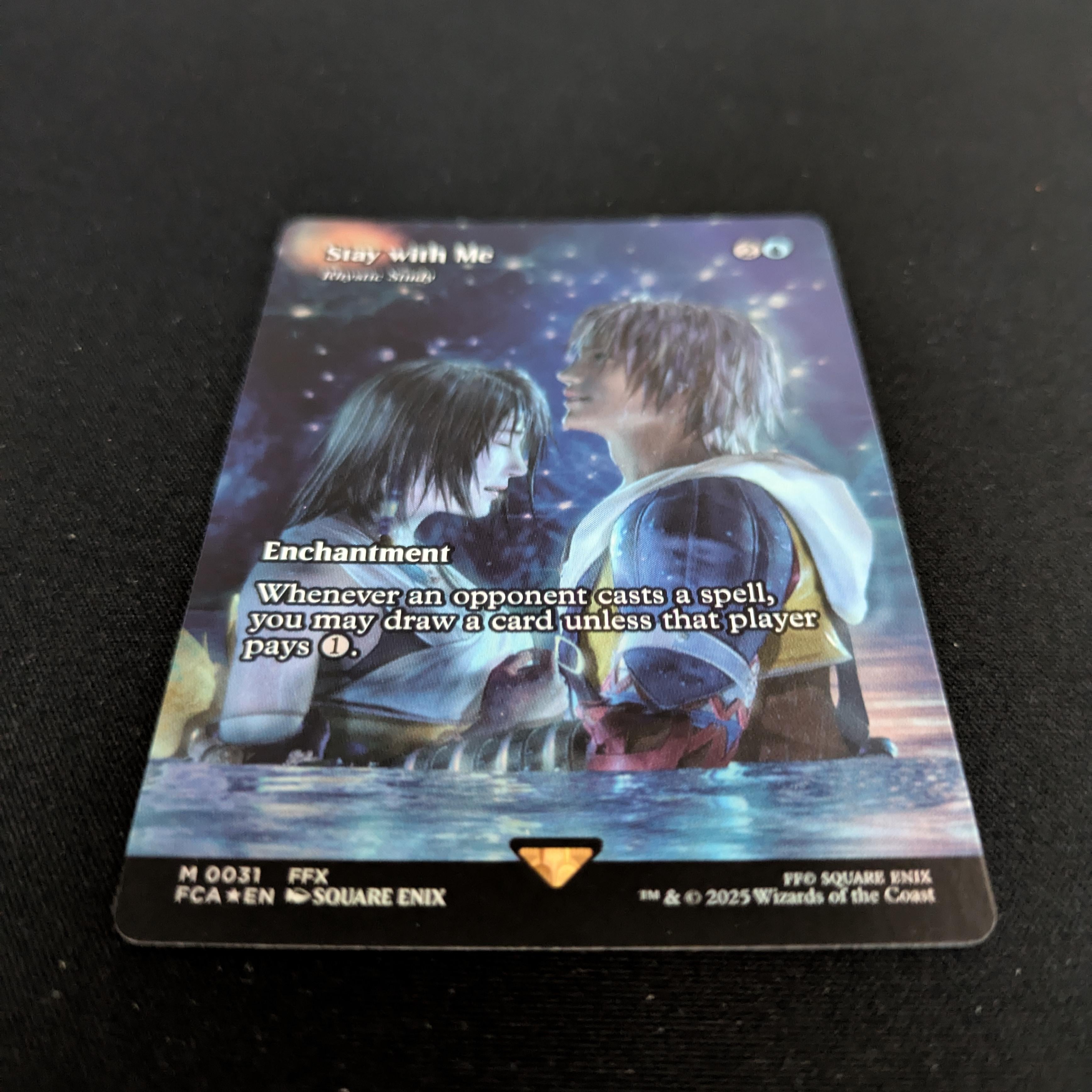 MTG Singles - [FOIL] Rhystic Study - Magic: The Gathering - FINAL FANTASY Through the Ages - NM - 