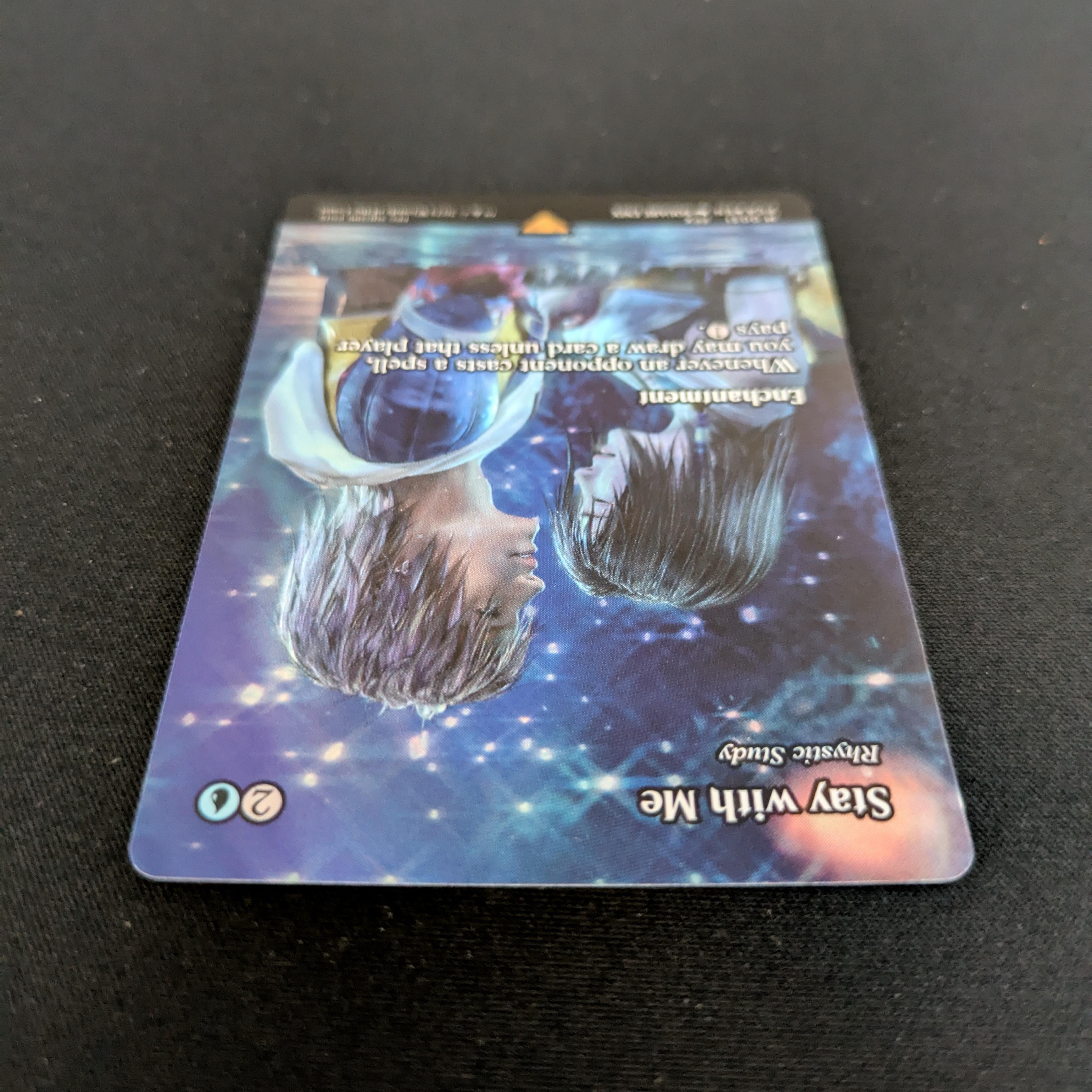 MTG Singles - [FOIL] Rhystic Study - Magic: The Gathering - FINAL FANTASY Through the Ages - NM - 