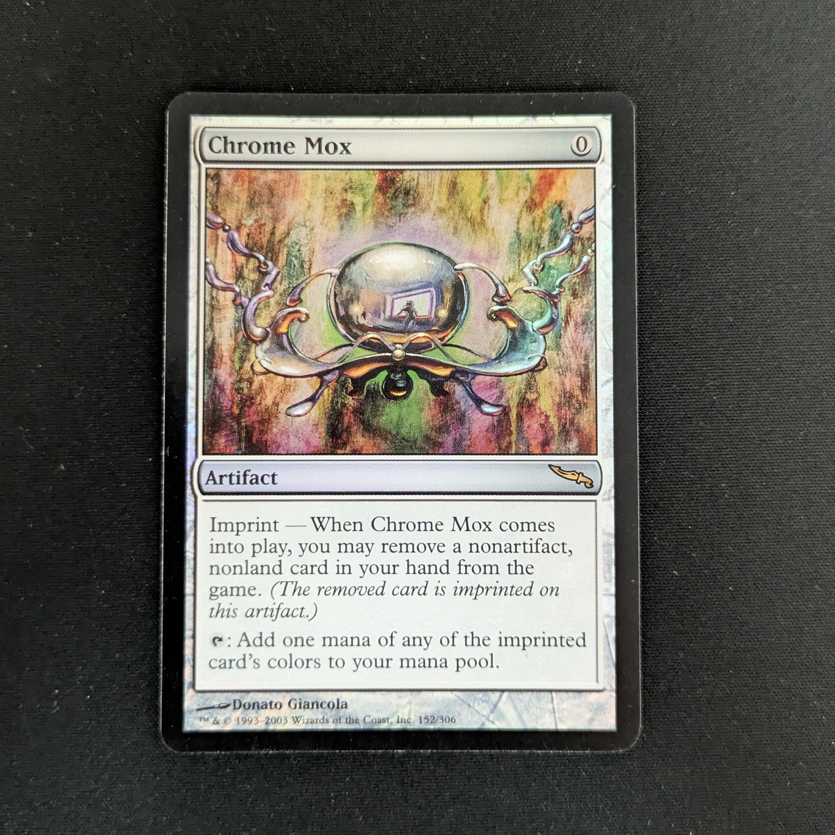 MTG Singles - [FOIL] Chrome Mox - Mirrodin - EX - 
