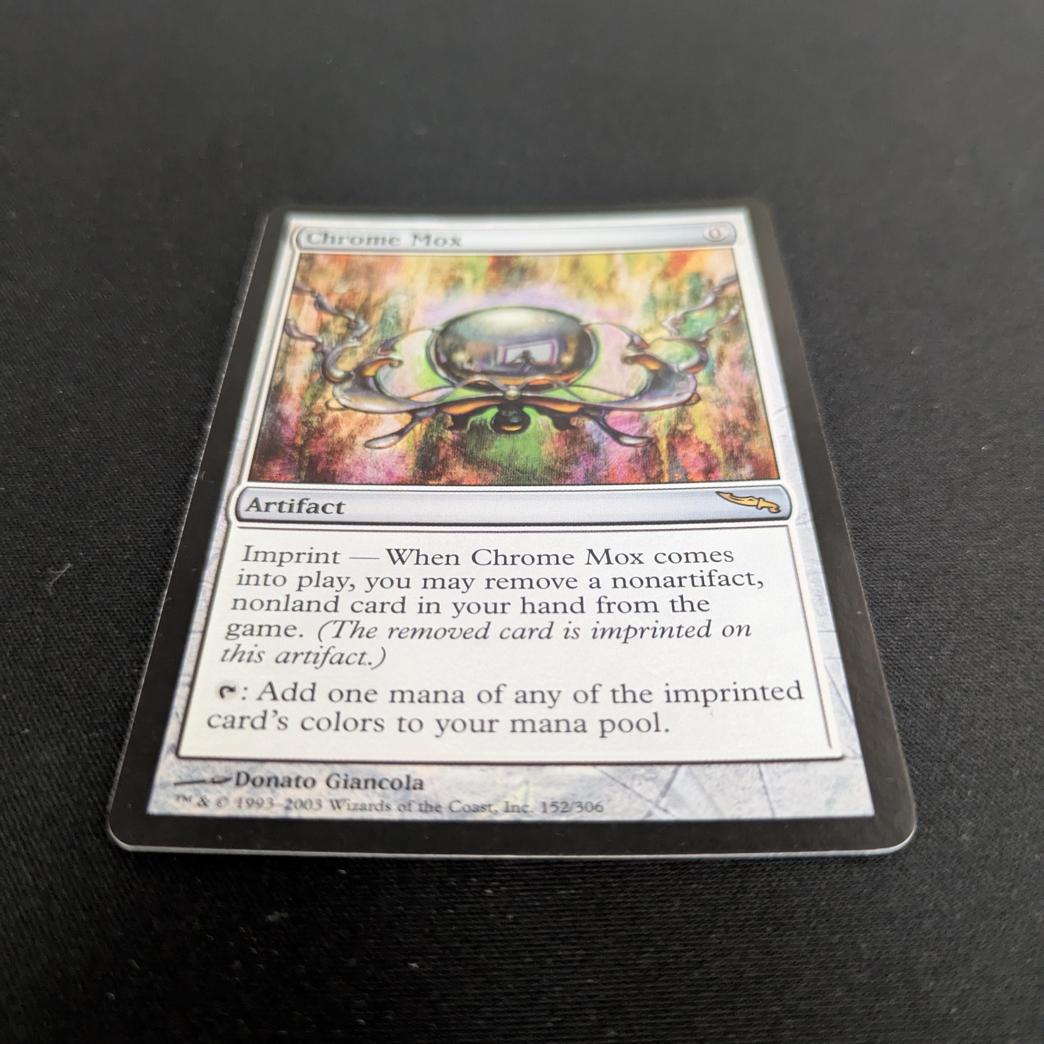 MTG Singles - [FOIL] Chrome Mox - Mirrodin - EX - 