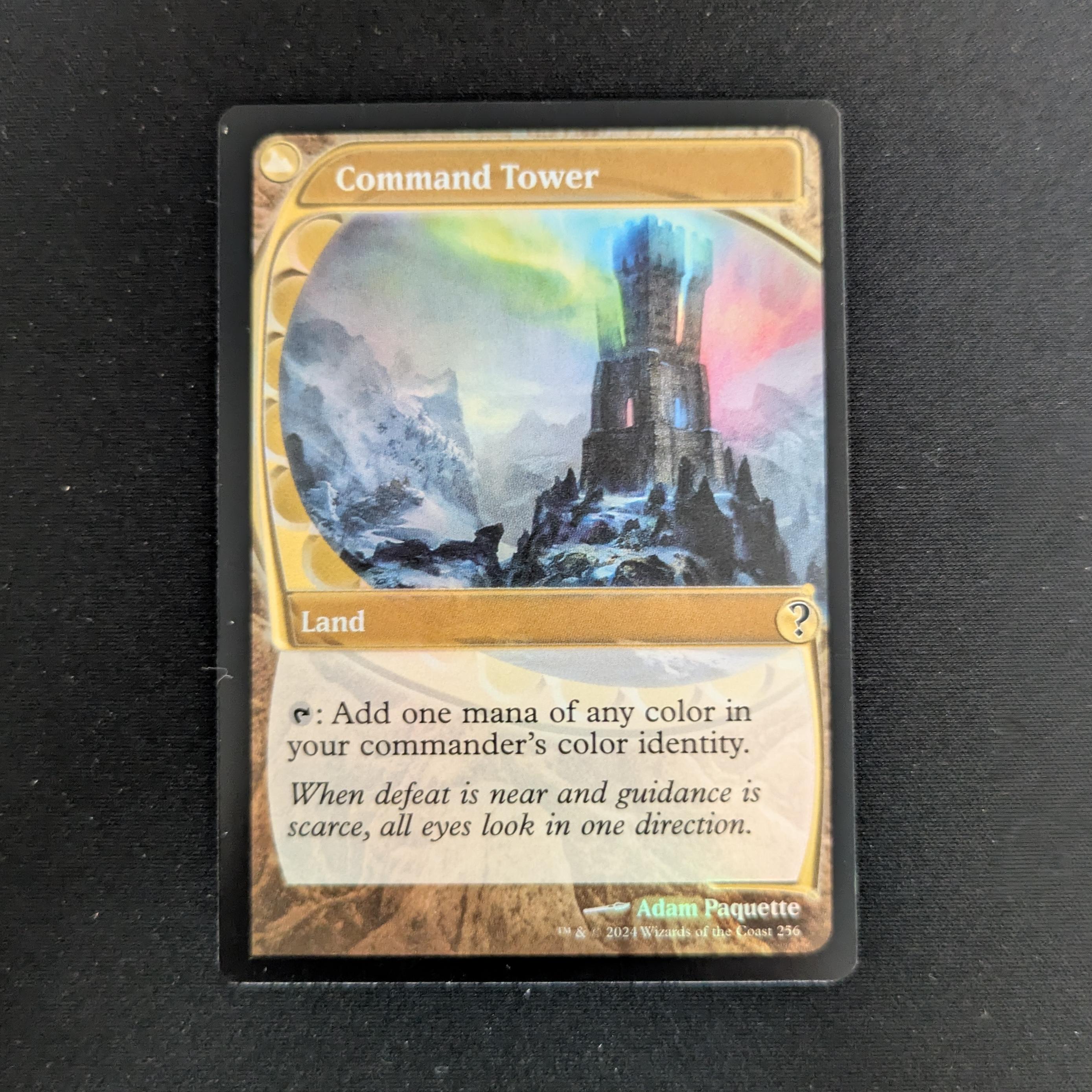 MTG Singles - [FOIL] Command Tower - Mystery Booster 2 - EX - 