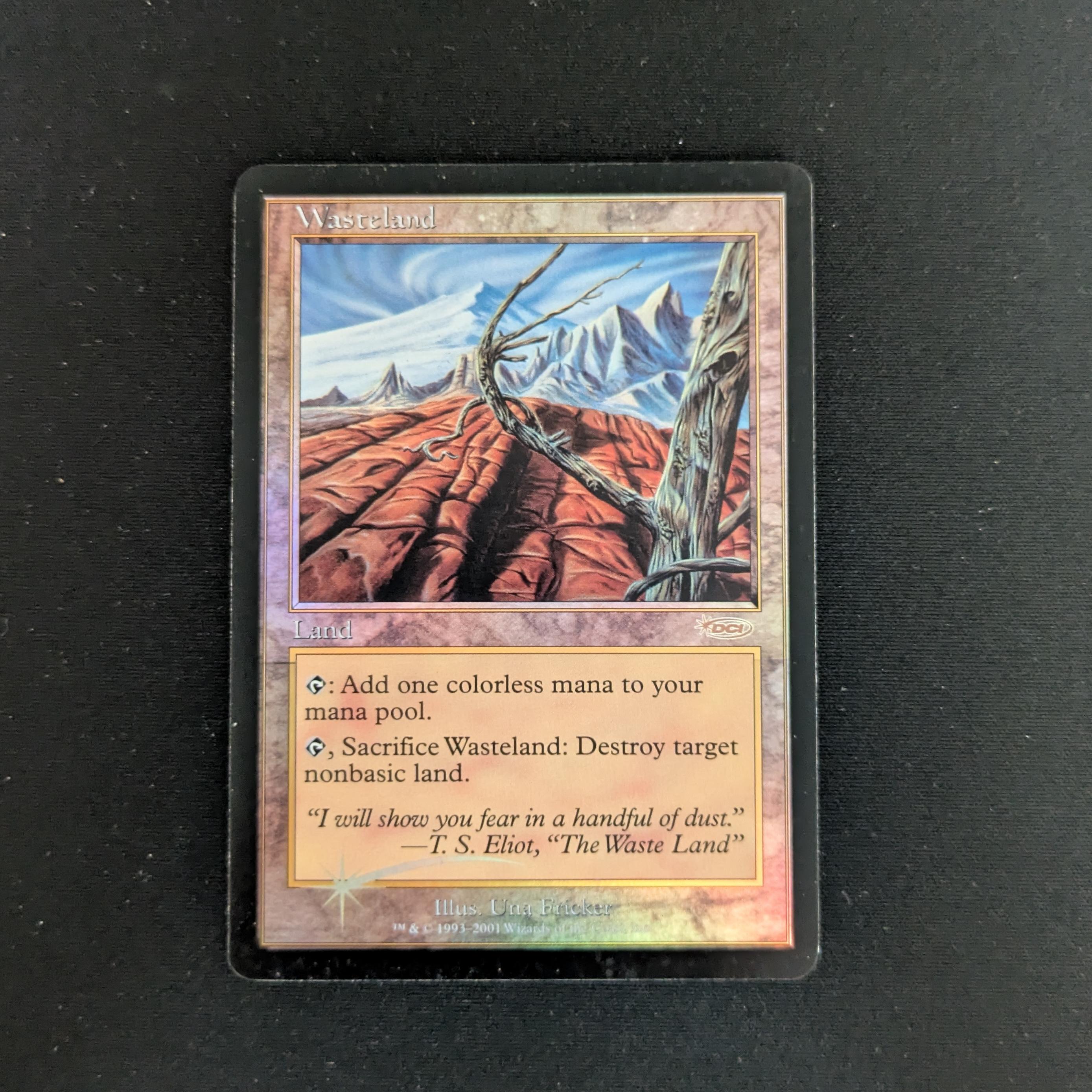 MTG Singles - [FOIL] Wasteland - Player Rewards Promos - EX - 