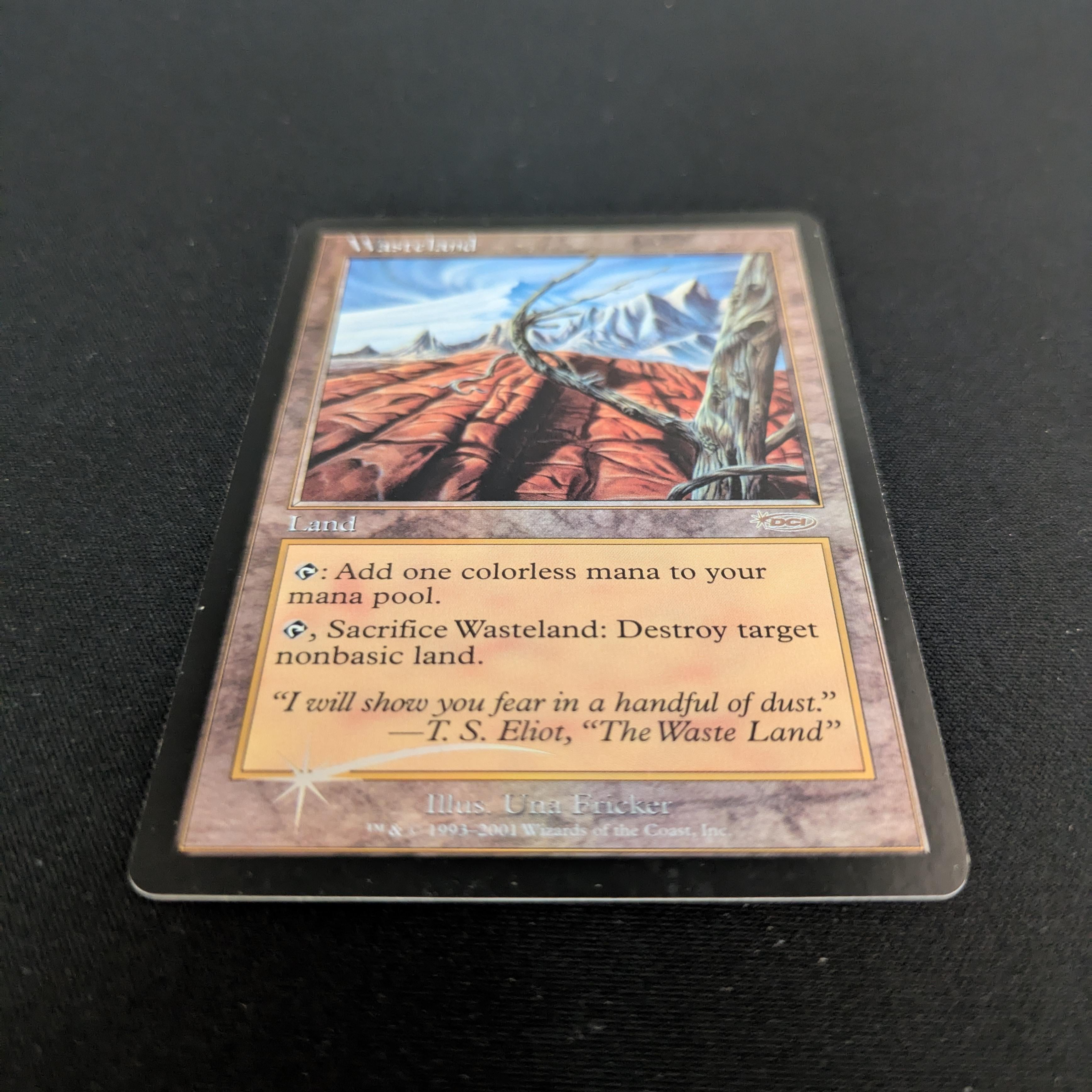 MTG Singles - [FOIL] Wasteland - Player Rewards Promos - EX - 