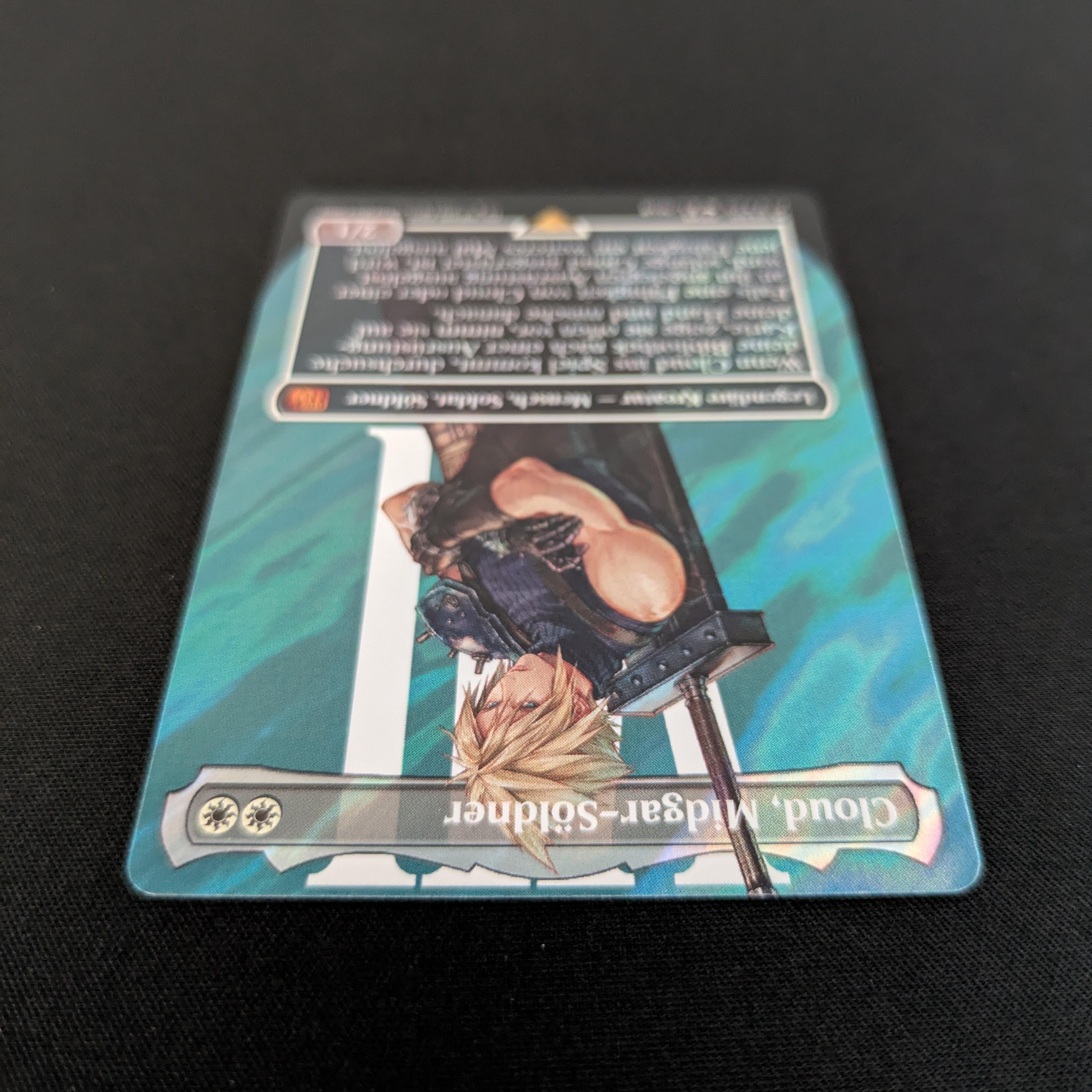 MTG Singles - [FOIL] Cloud, Midgar Mercenary (Surge Foil) - Magic: The Gathering - FINAL FANTASY: Extras - NM - 