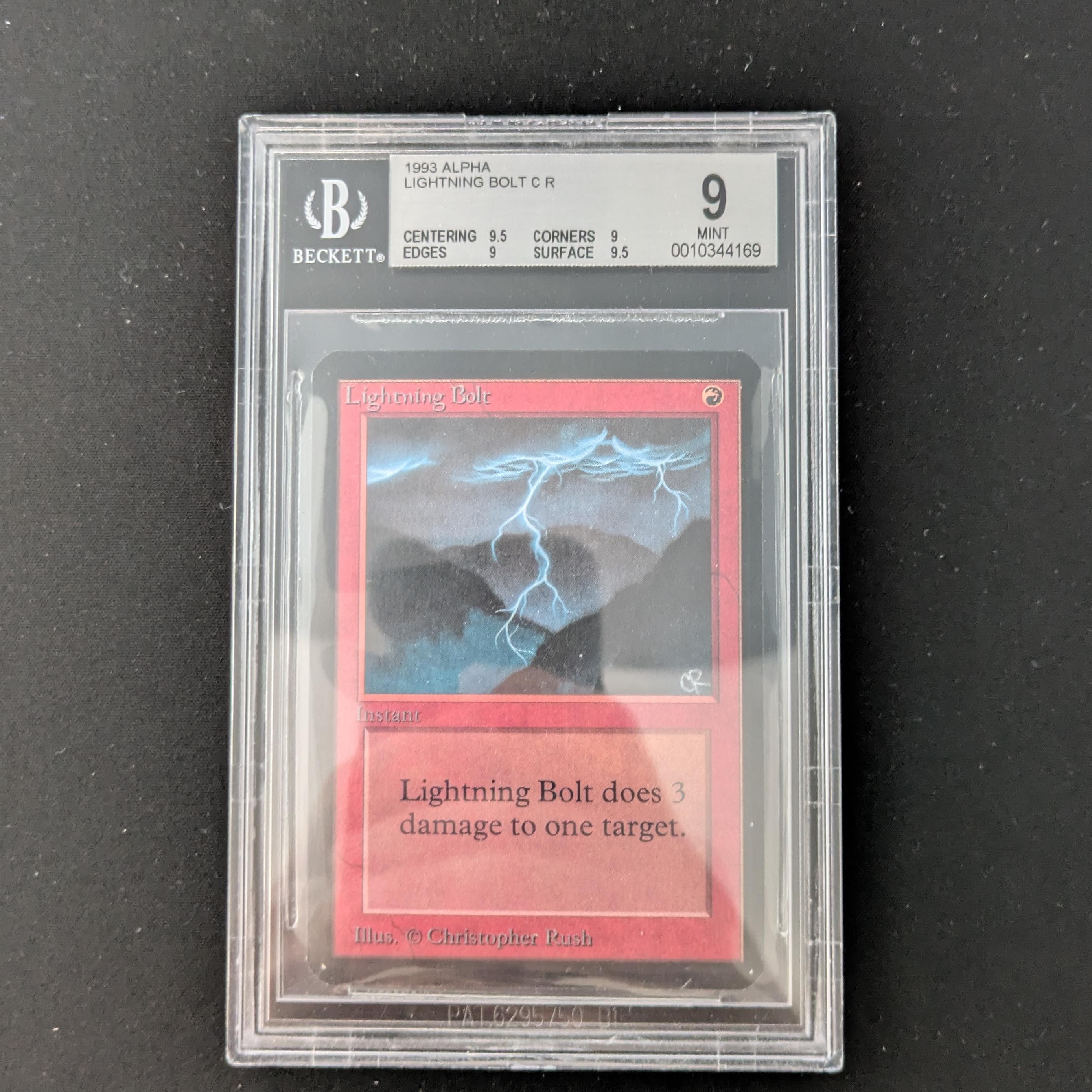MTG Singles - Lightning Bolt - Alpha - BGS 9 - 26794