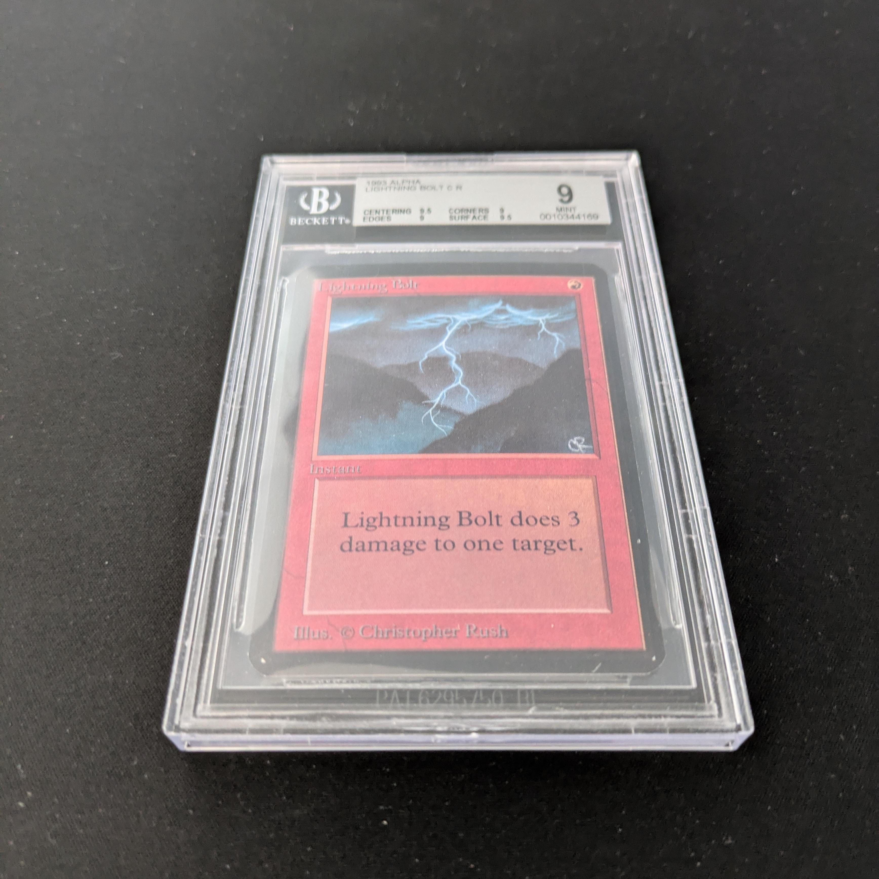 MTG Singles - Lightning Bolt - Alpha - 
