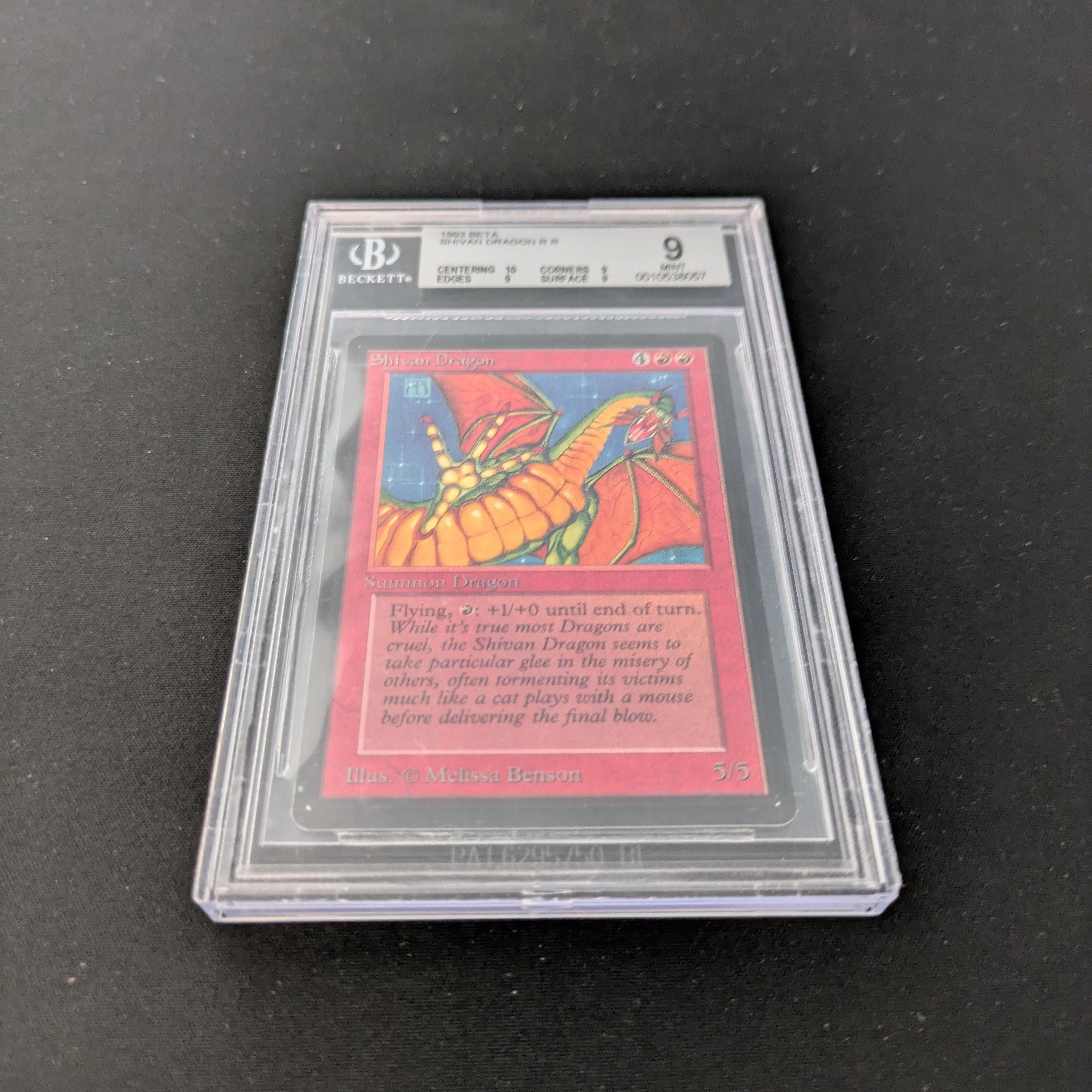 MTG Singles - Shivan Dragon - Beta - 