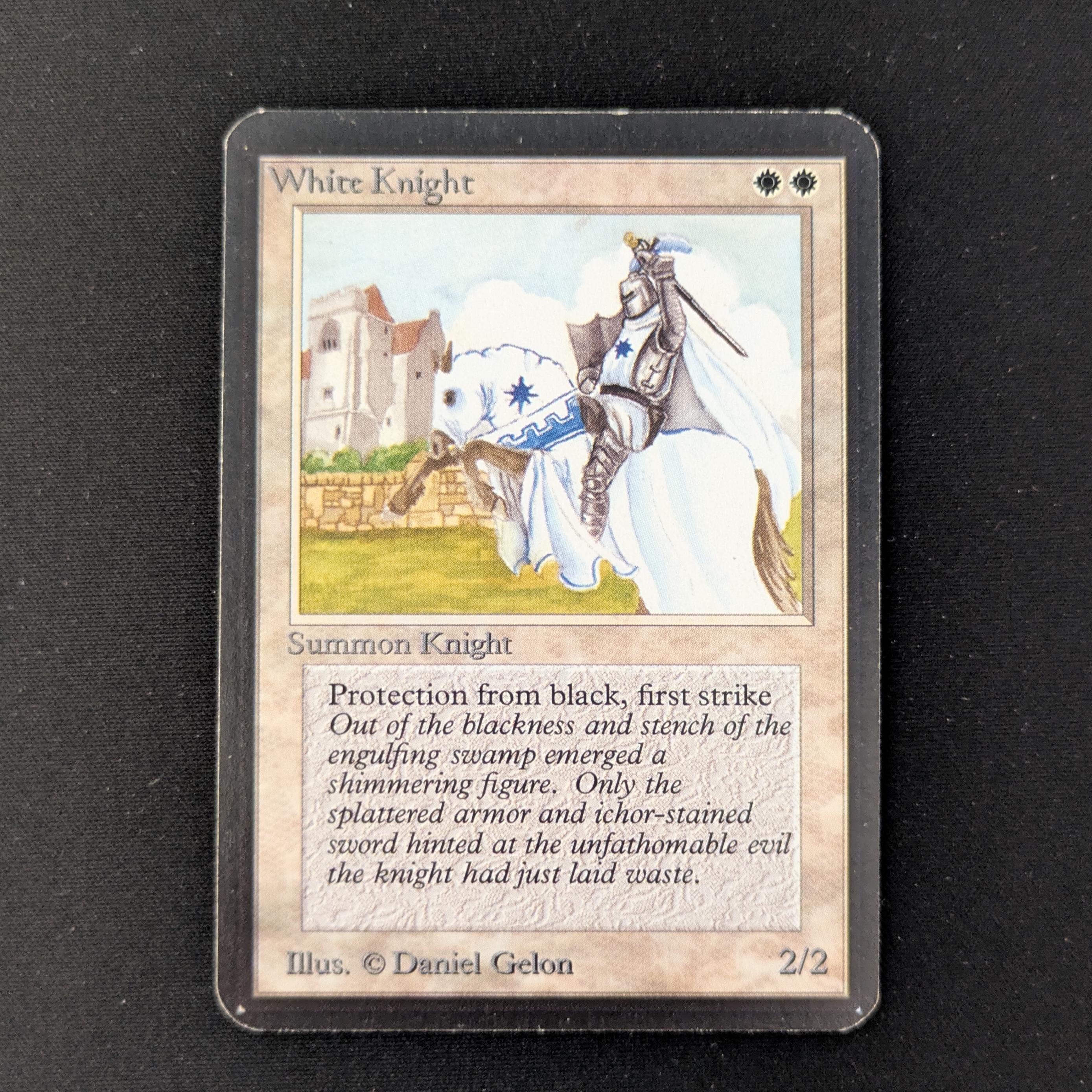 MTG Singles - White Knight - Alpha - GD - 26799