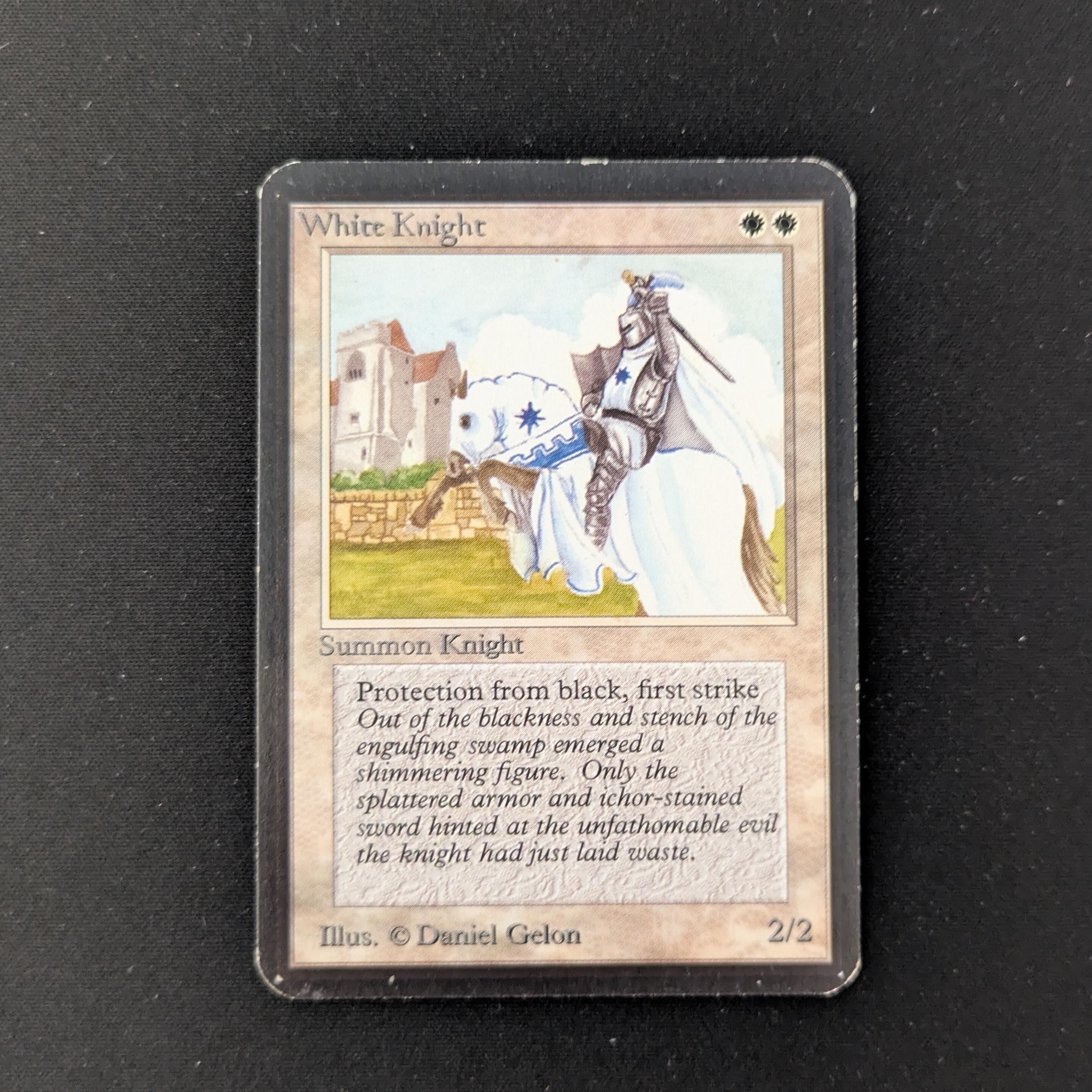 MTG Singles - White Knight - Alpha - LP - 26800
