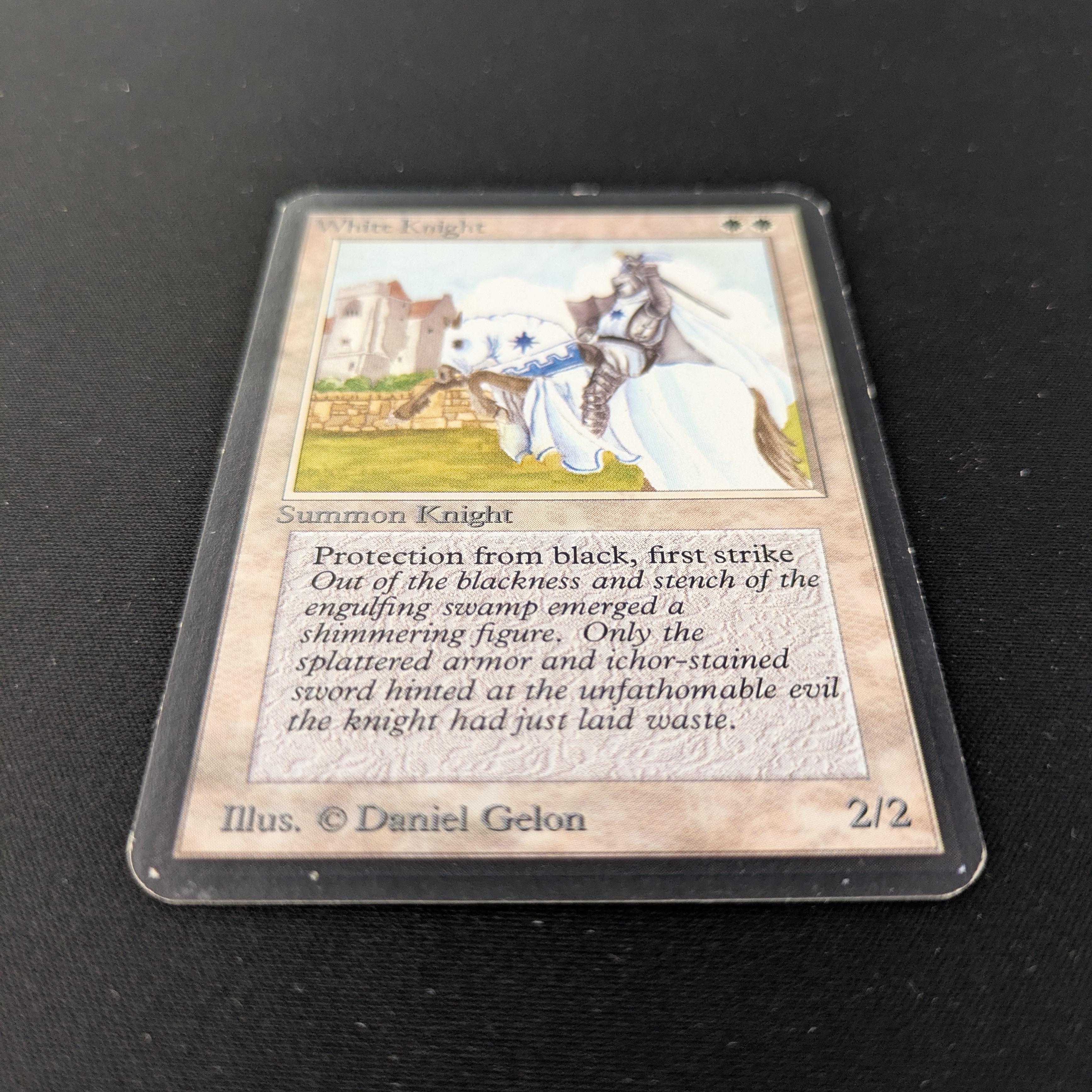 MTG Singles - White Knight - Alpha - 