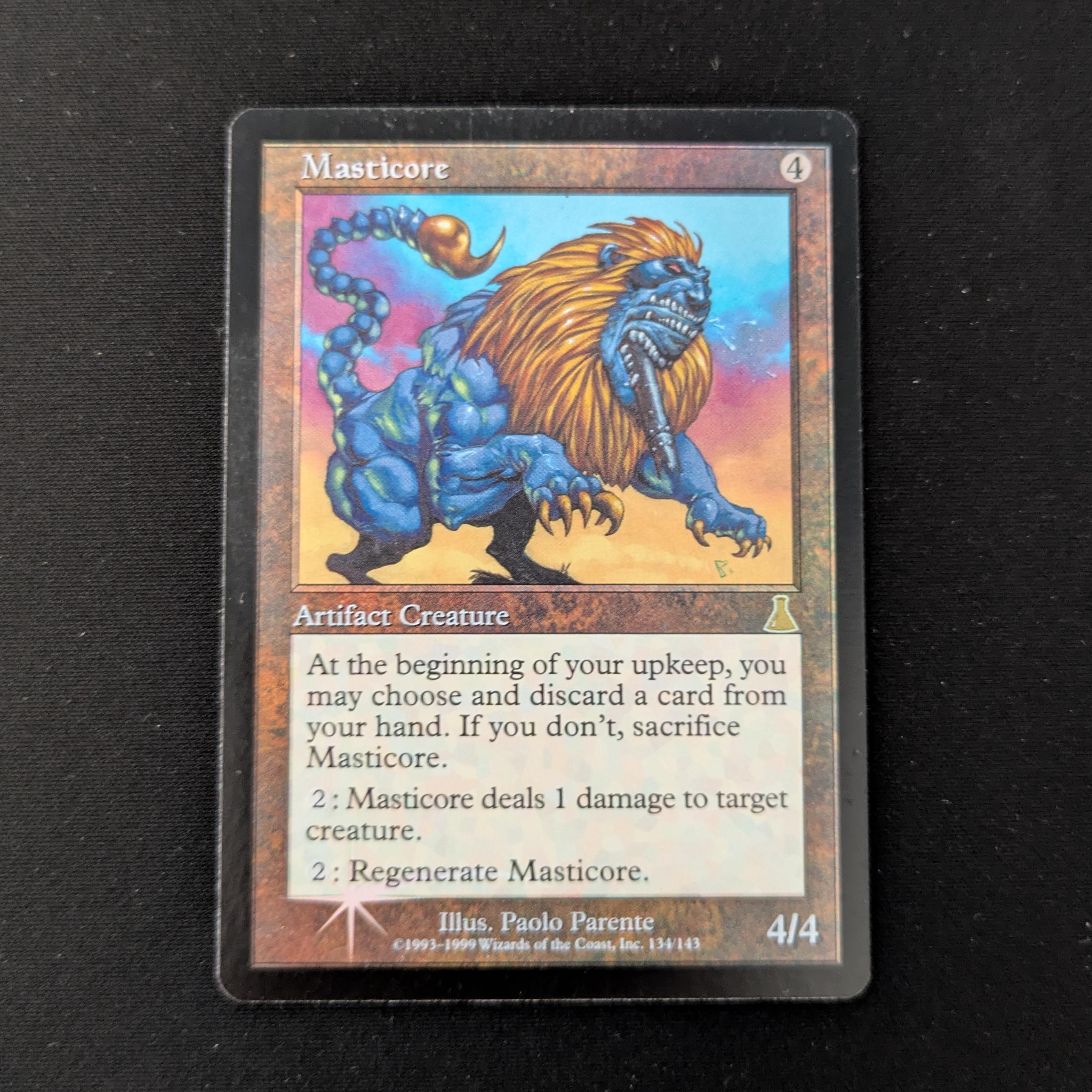 MTG Singles - [FOIL] Masticore - Urza's Destiny - GD - 