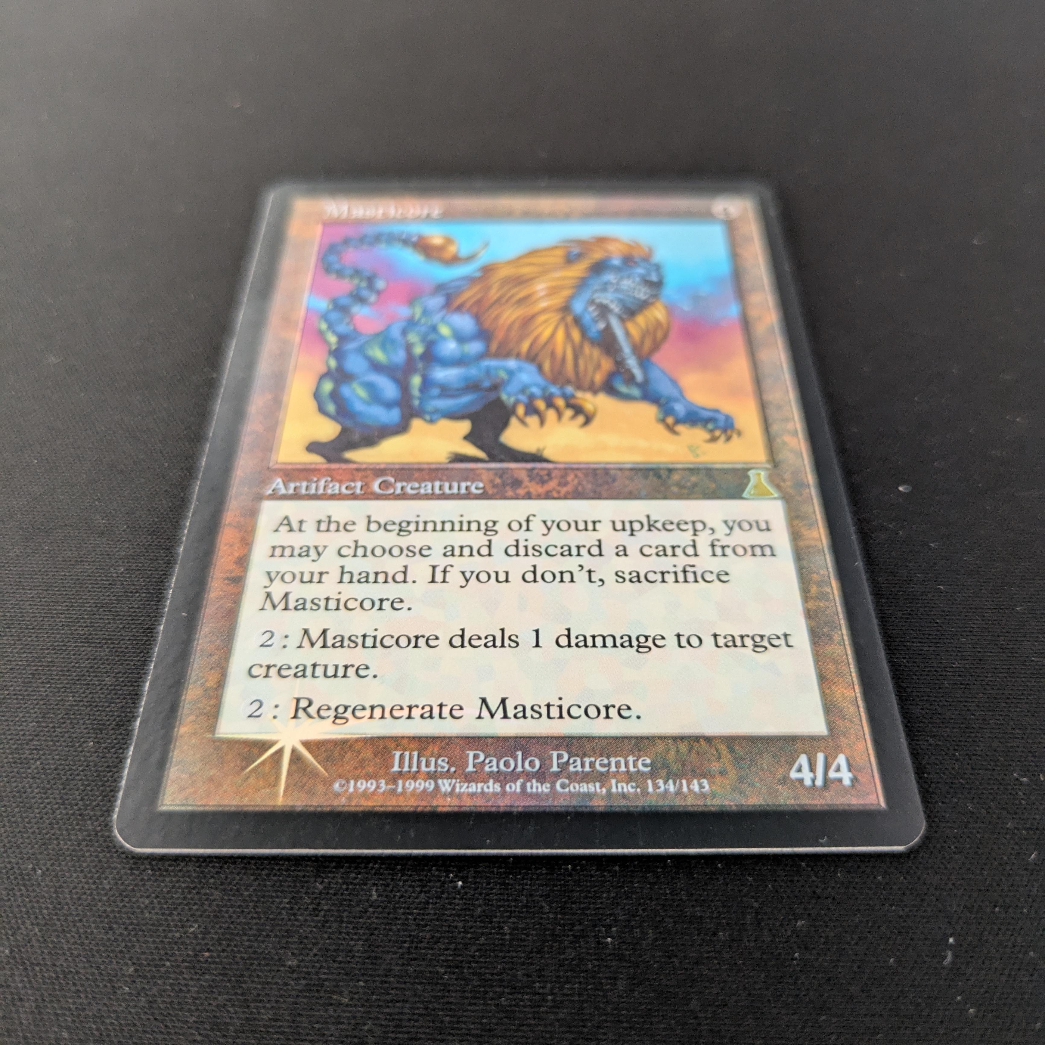 MTG Singles - [FOIL] Masticore - Urza's Destiny - GD - 
