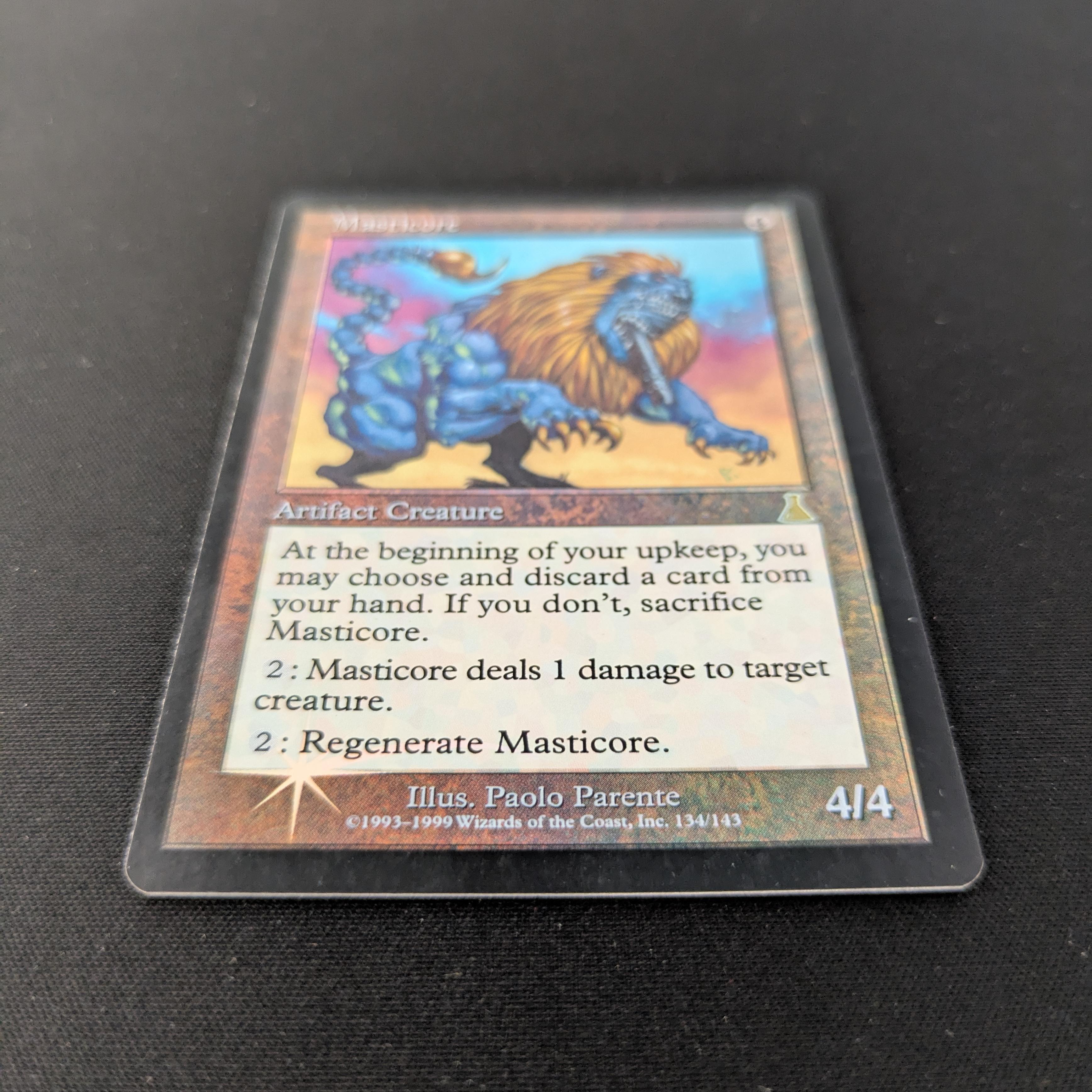 MTG Singles - [FOIL] Masticore - Urza's Destiny - LP - 