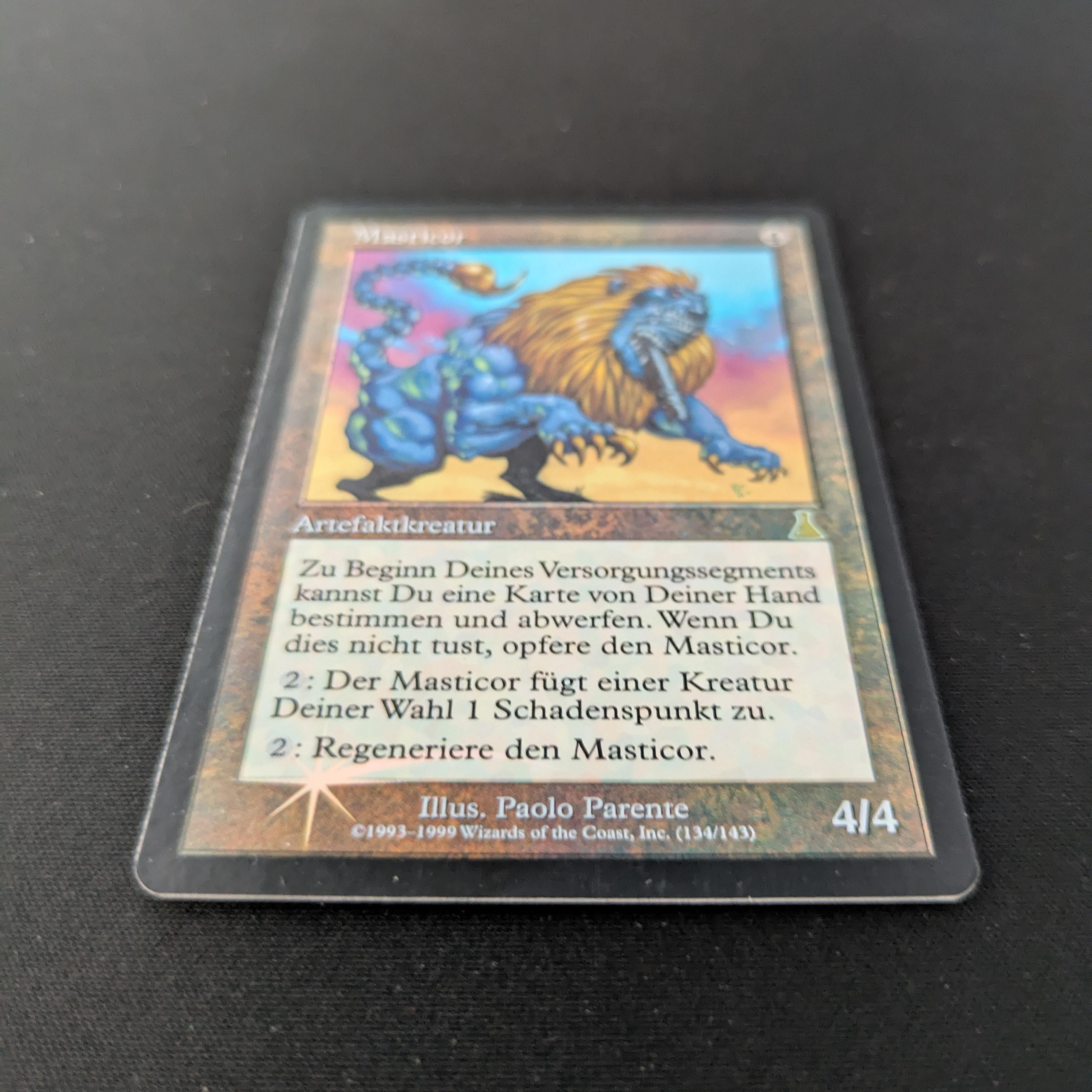 MTG Singles - [FOIL] Masticore - Urza's Destiny - GD - 
