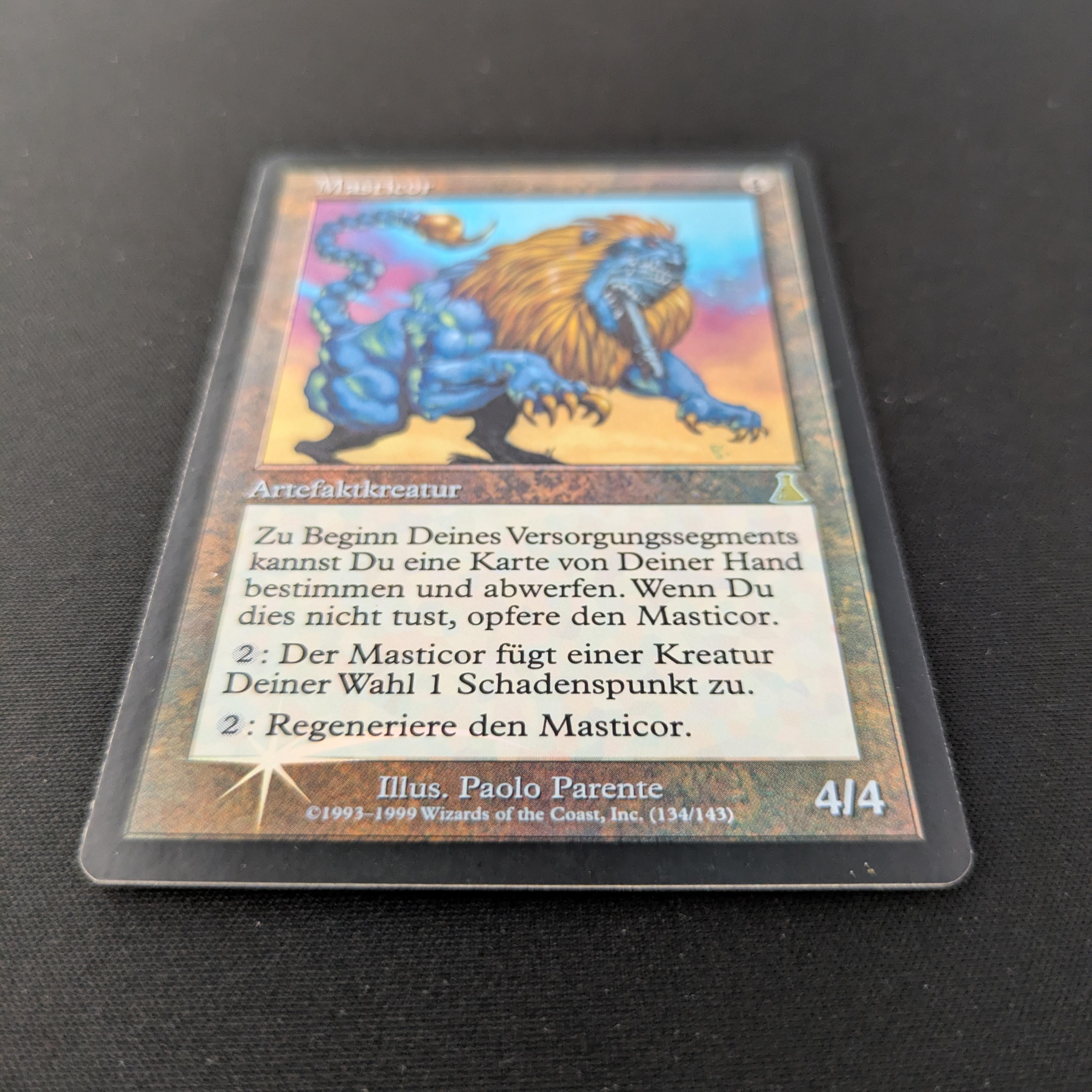 MTG Singles - [FOIL] Masticore - Urza's Destiny - GD, DENT - 