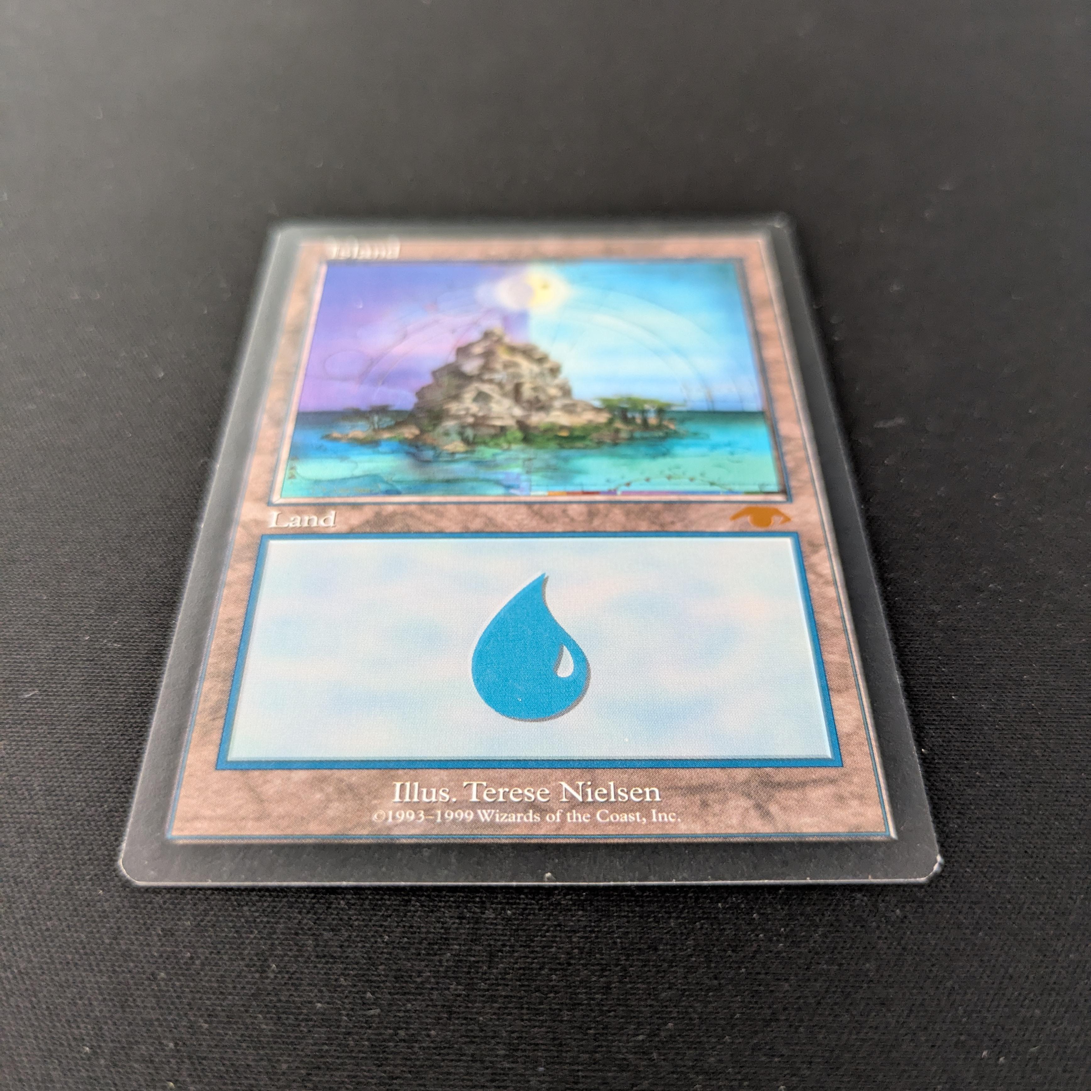 MTG Singles - Island - Guru Lands - EX - 