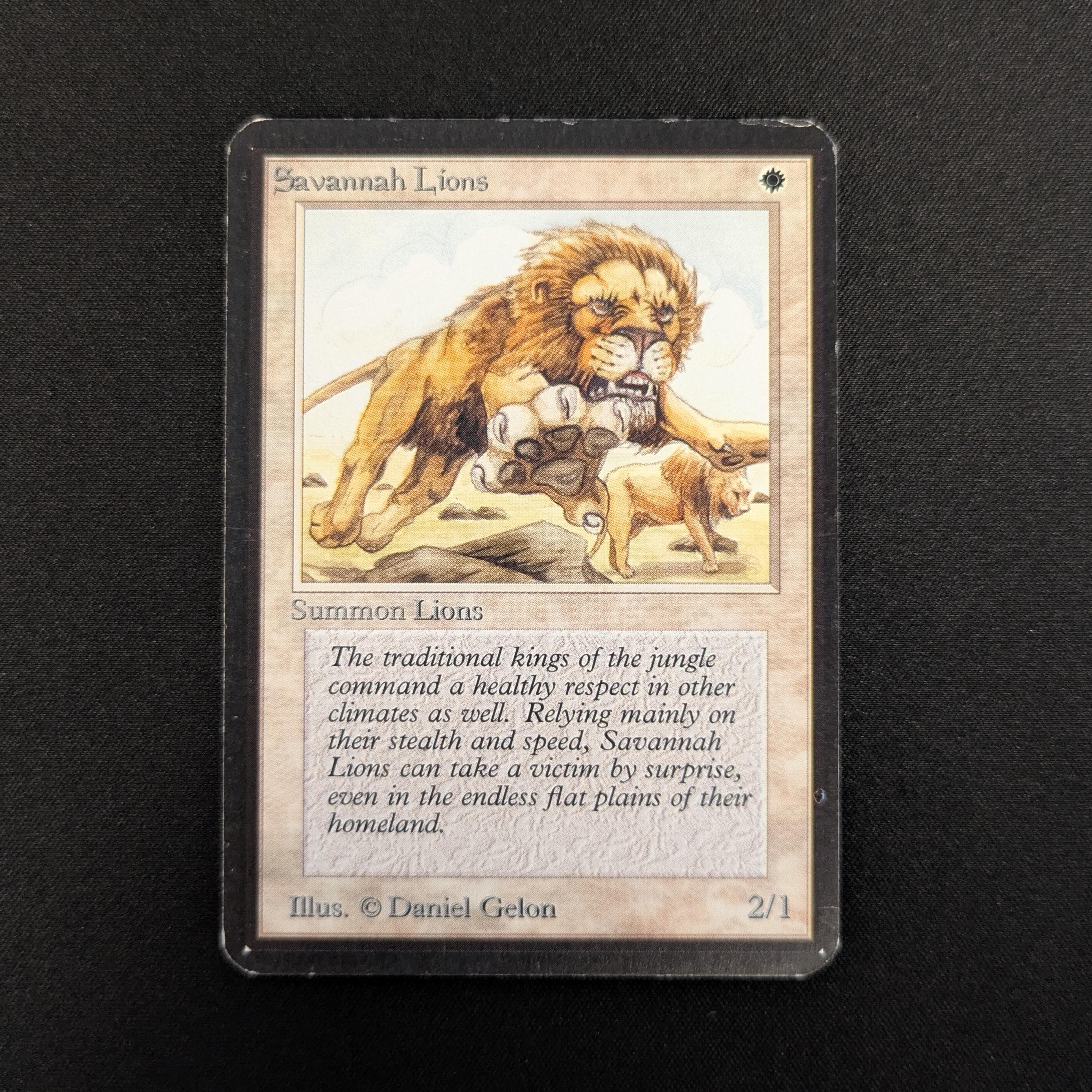 MTG Singles - Savannah Lions - Alpha - LP - 26850