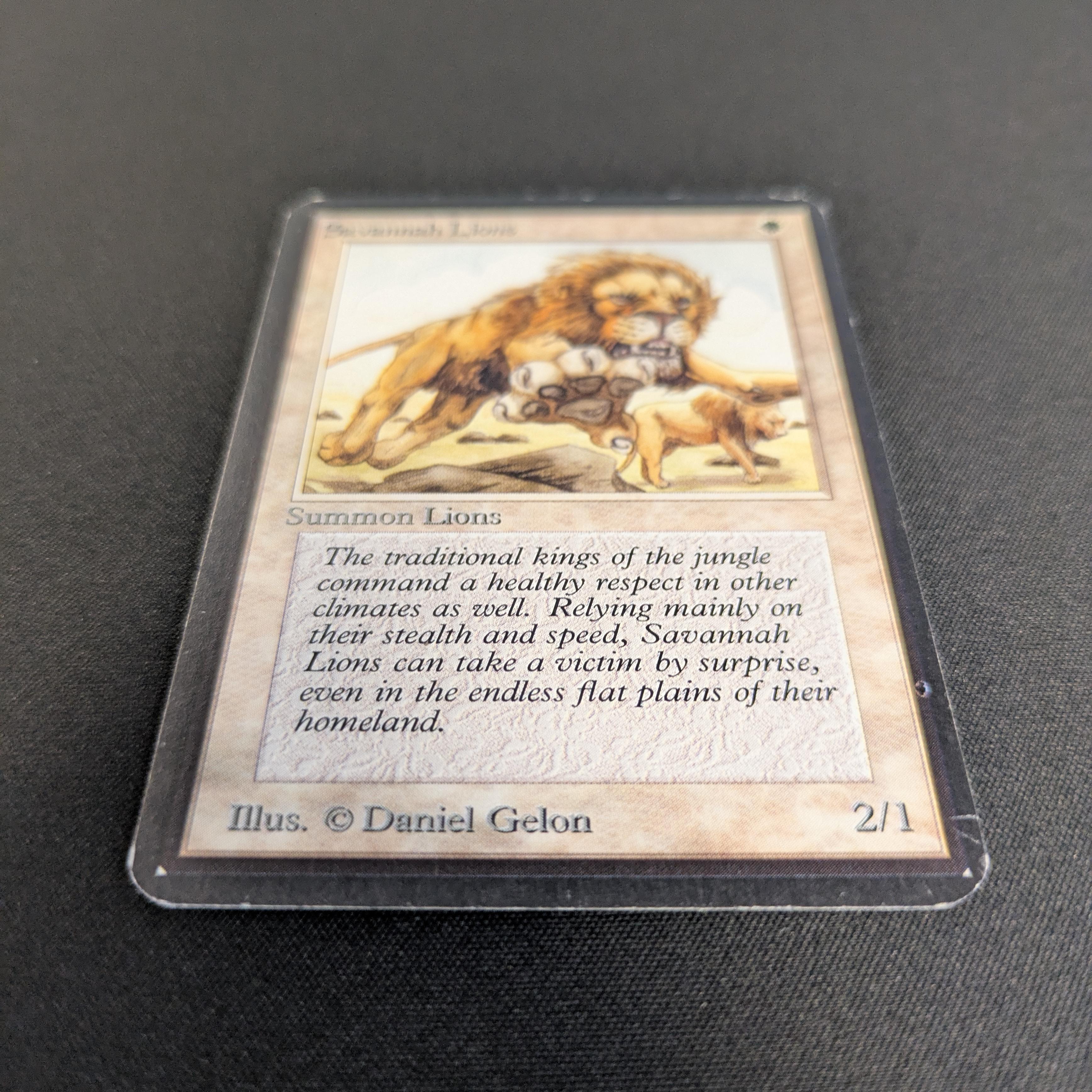 MTG Singles - Savannah Lions - Alpha - 