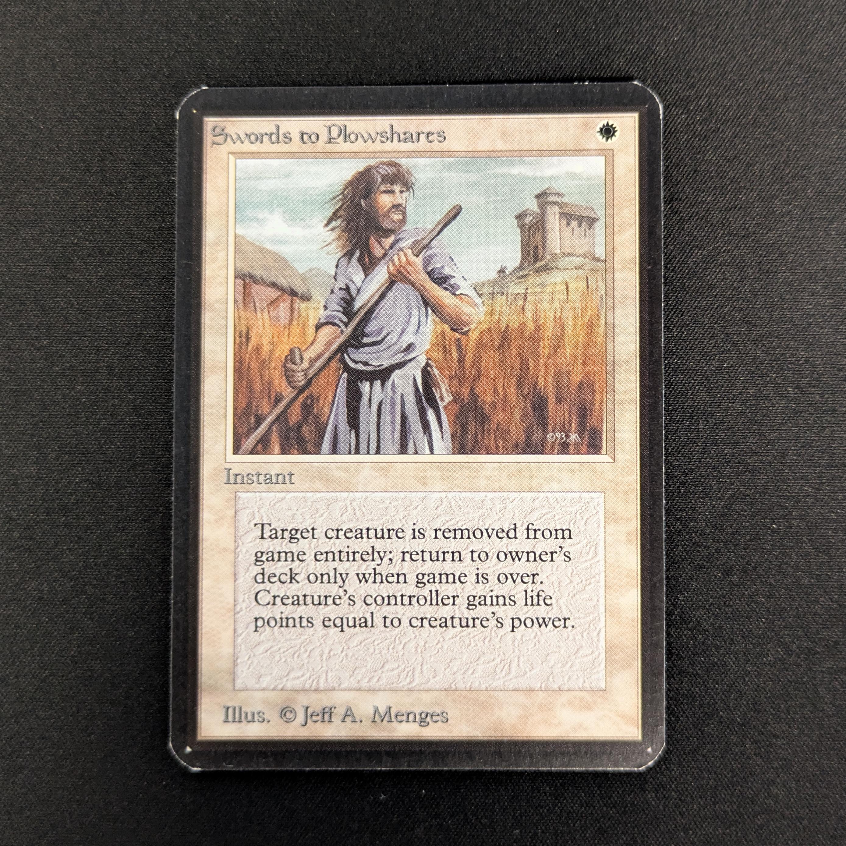 MTG Singles - Swords to Plowshares - Alpha - NM - 26852
