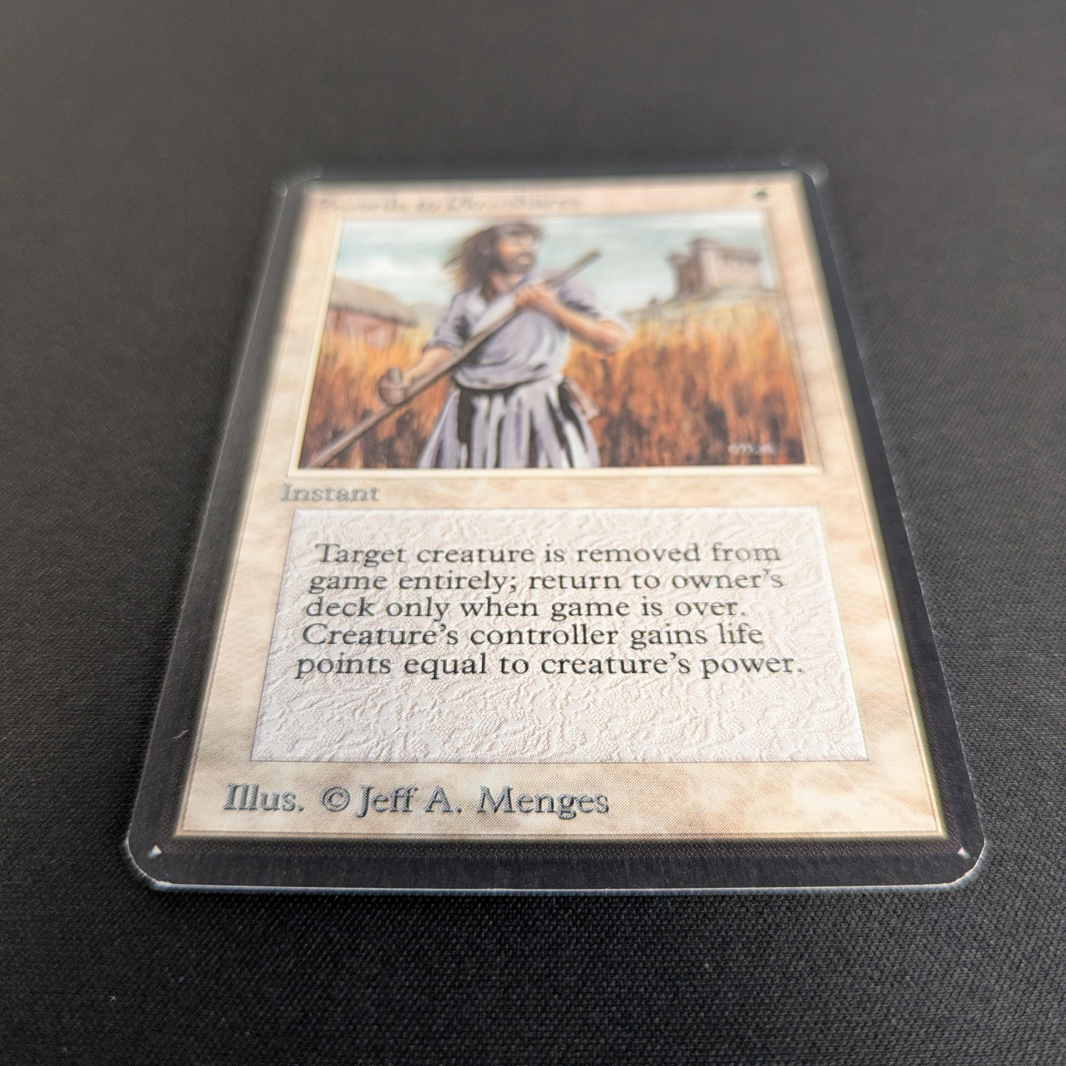 MTG Singles - Swords to Plowshares - Alpha - 