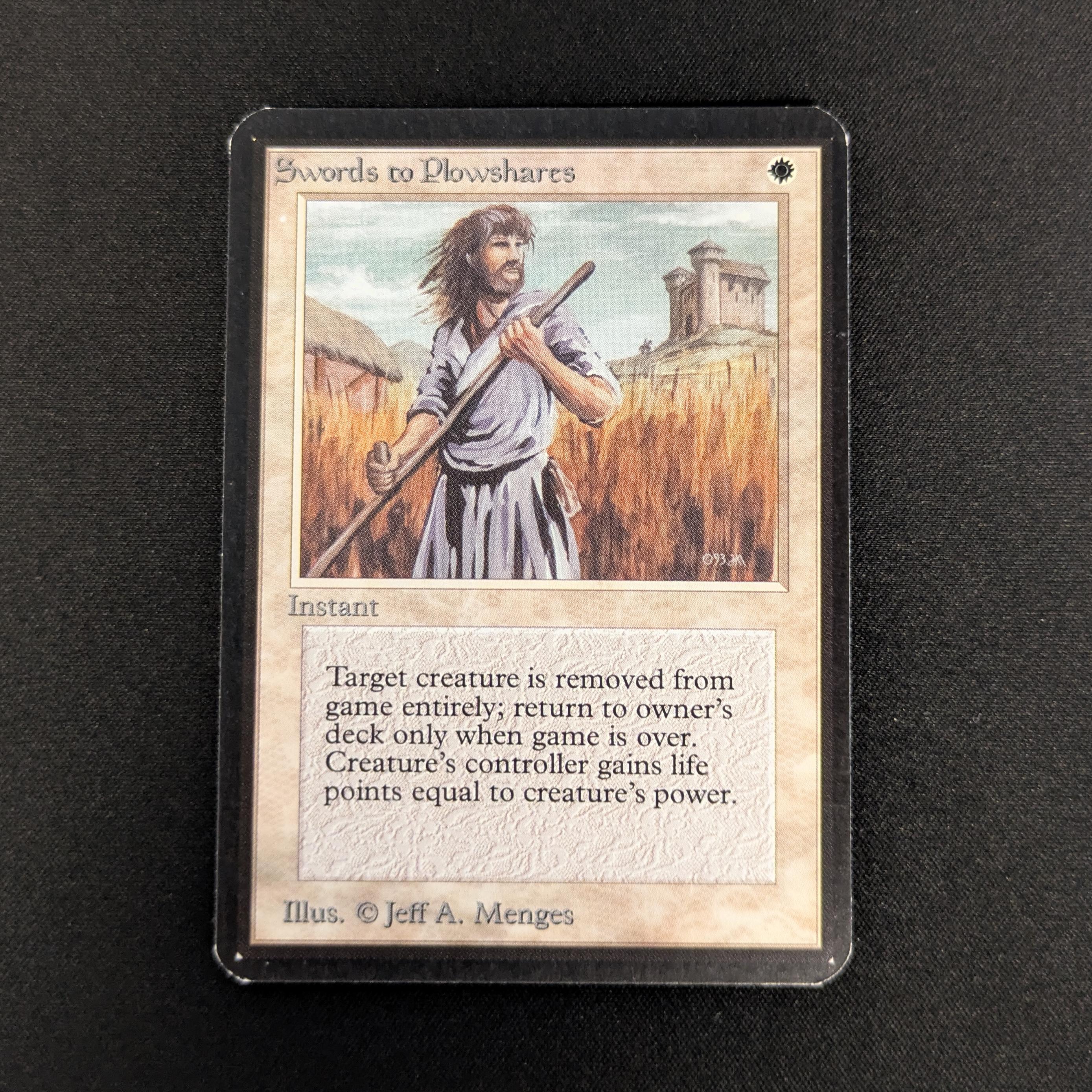 MTG Singles - Swords to Plowshares - Alpha - 
