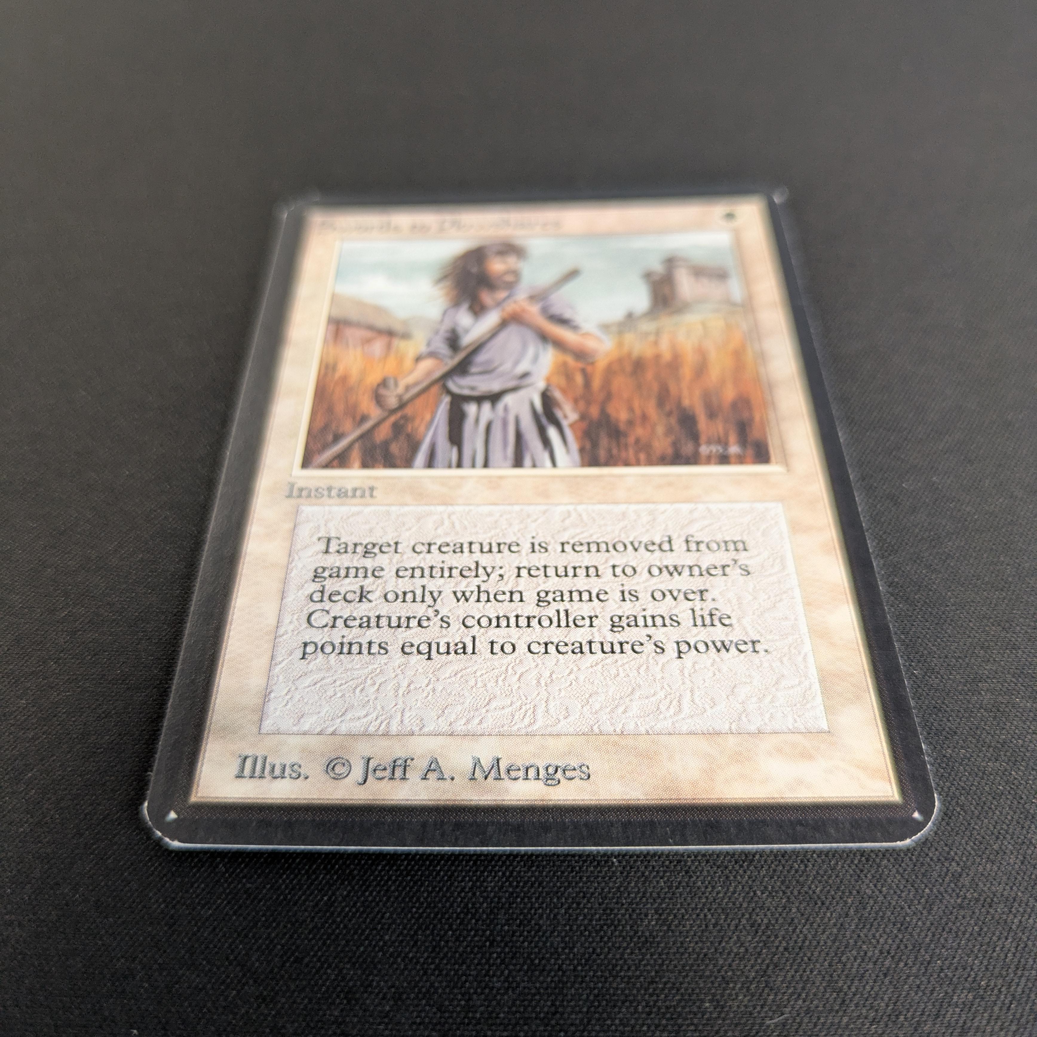 MTG Singles - Swords to Plowshares - Alpha - 
