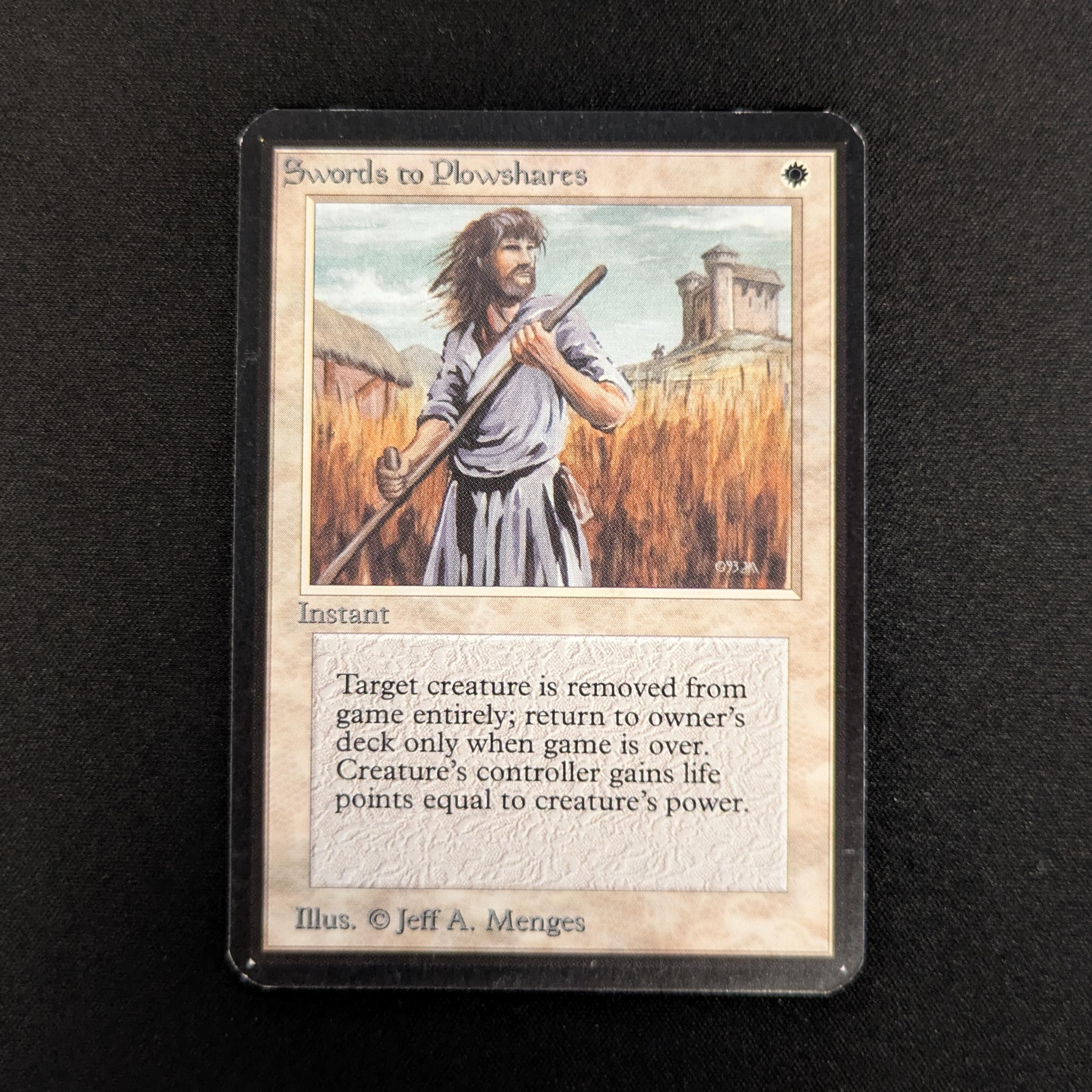 MTG Singles - Swords to Plowshares - Alpha - NM - 26854