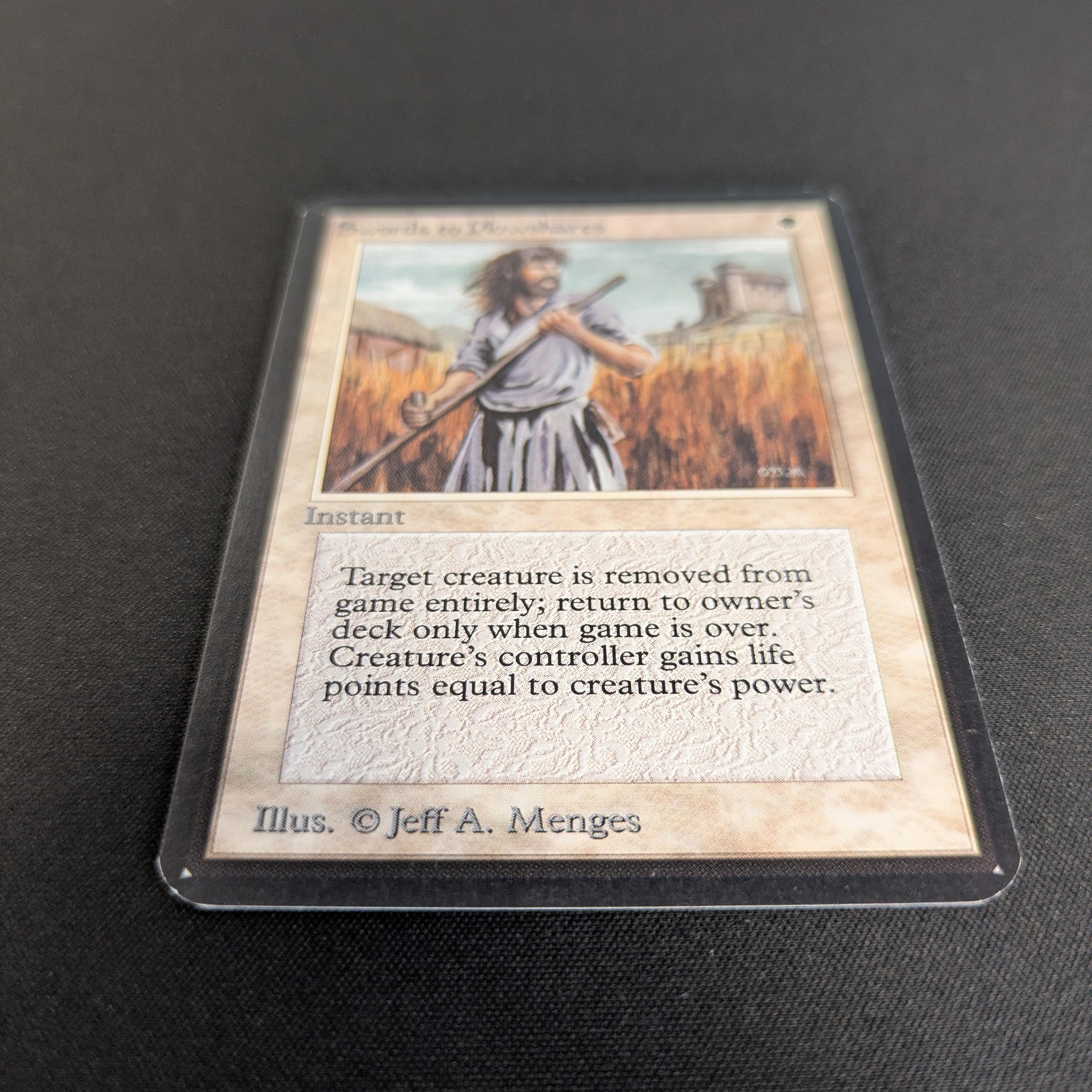 MTG Singles - Swords to Plowshares - Alpha - 