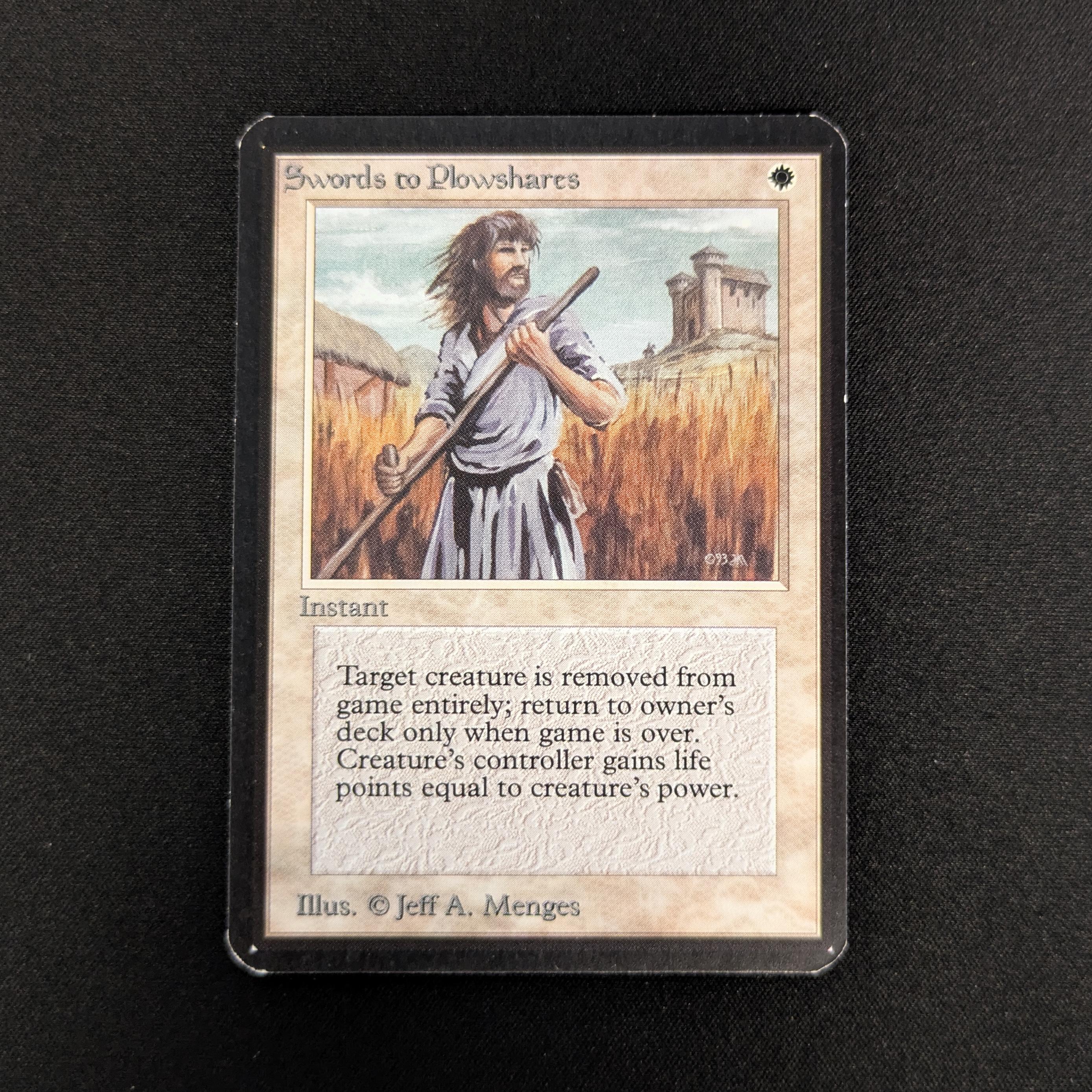 MTG Singles - Swords to Plowshares - Alpha - NM - 26855