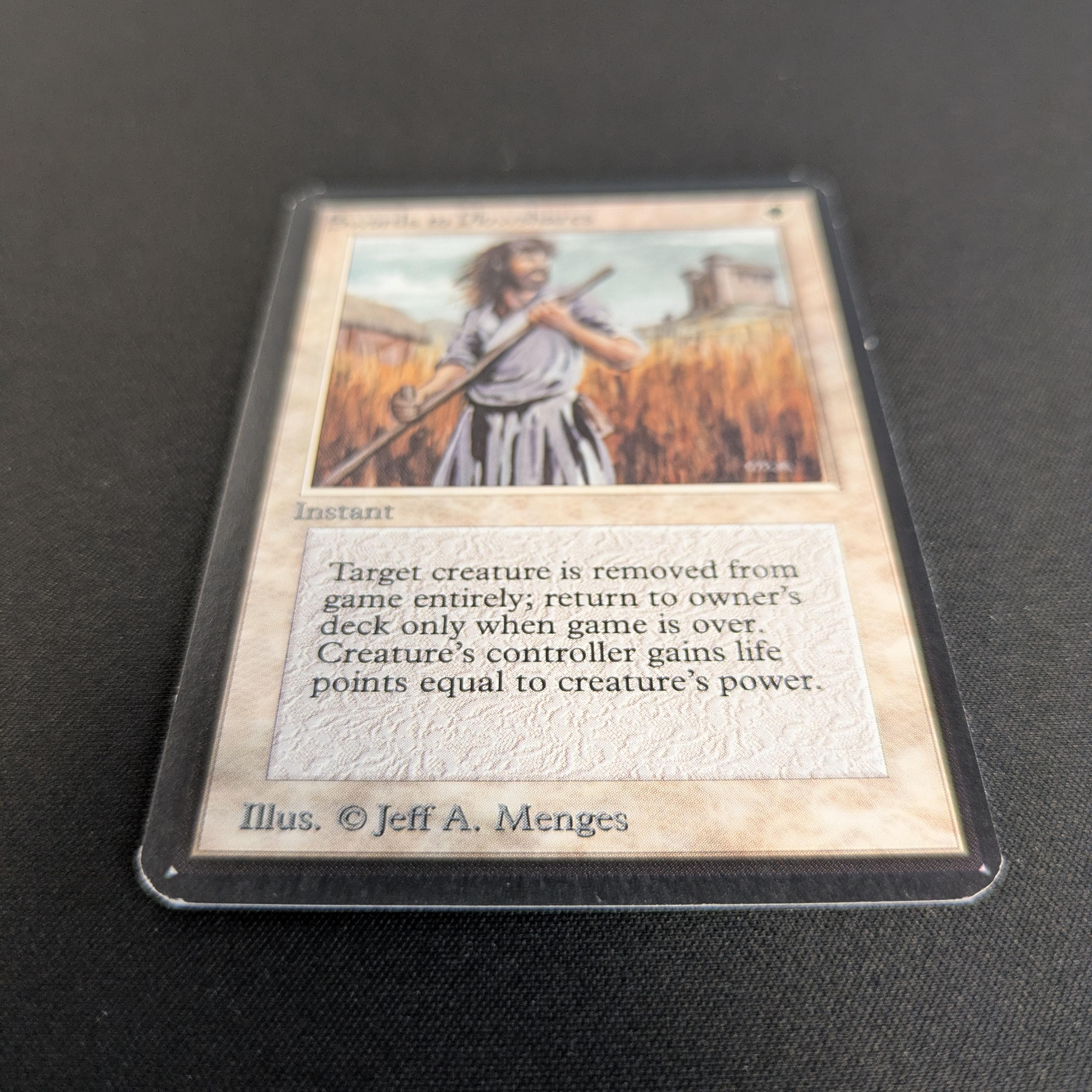 MTG Singles - Swords to Plowshares - Alpha - 