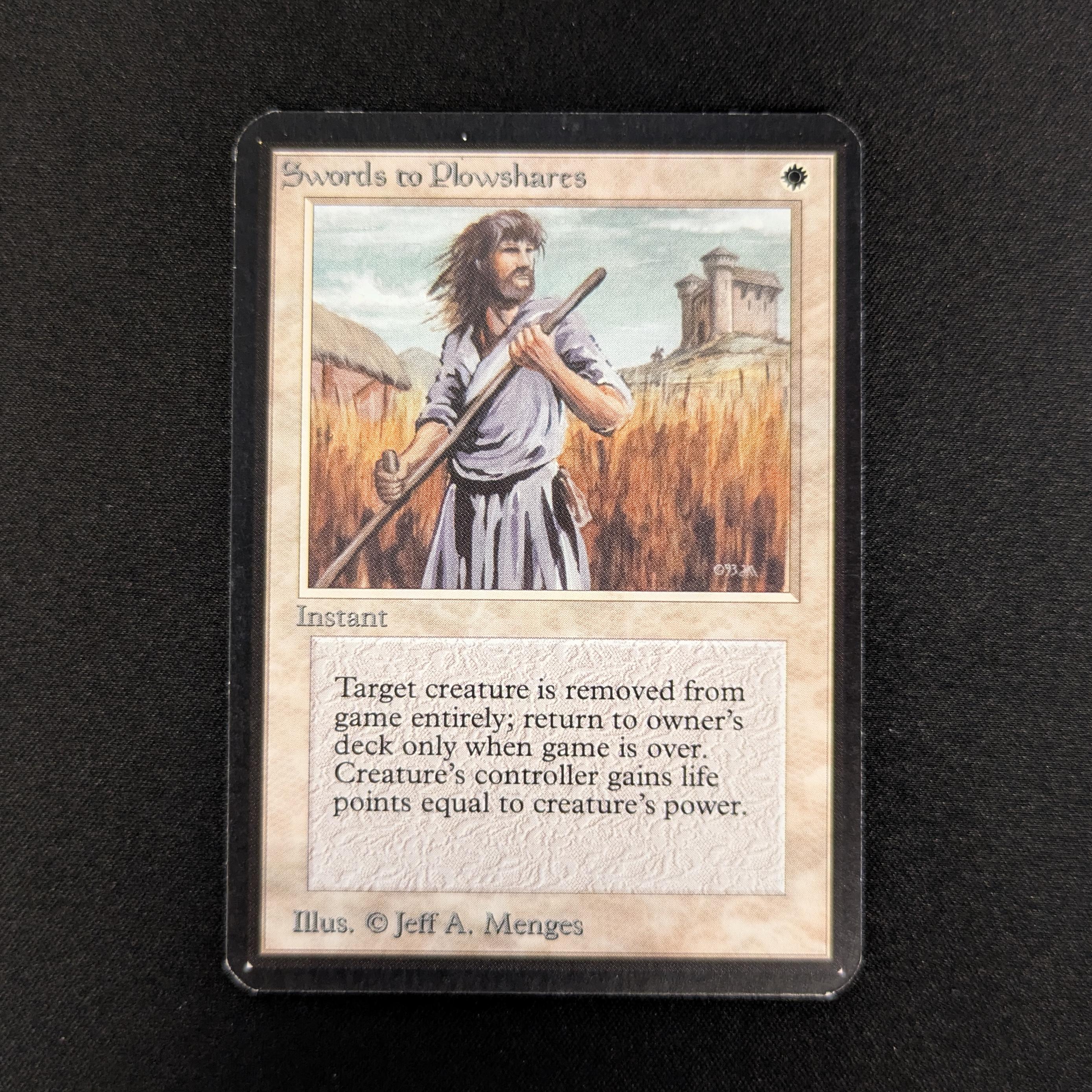 MTG Singles - Swords to Plowshares - Alpha - NM - 26856